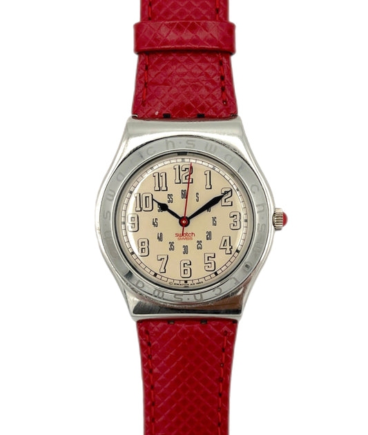 Swatch Irony Medium Red Amazon YLS103 (1995)
