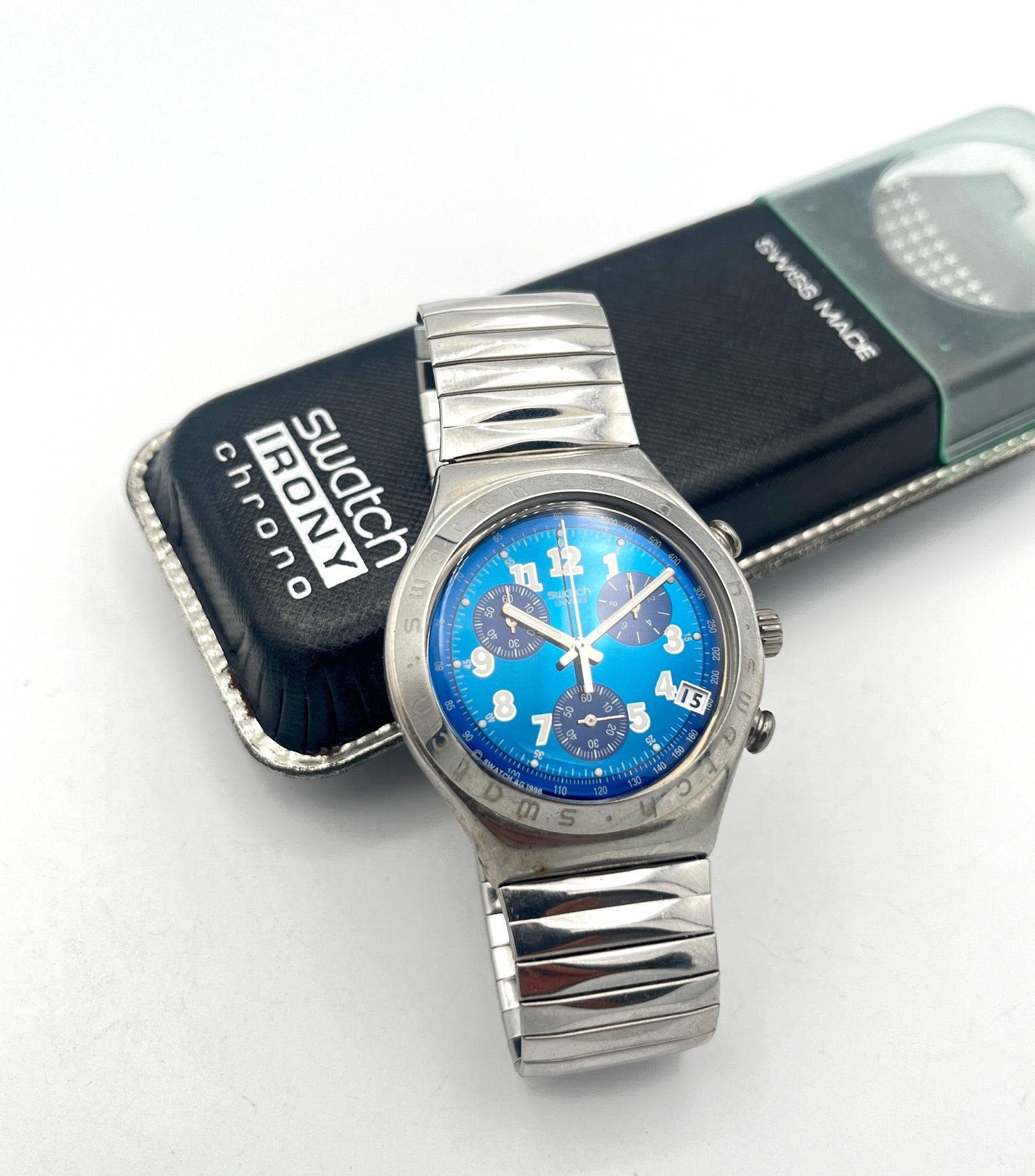 Swatch Irony Chrono SECRET AGENT YCS401A (1997)