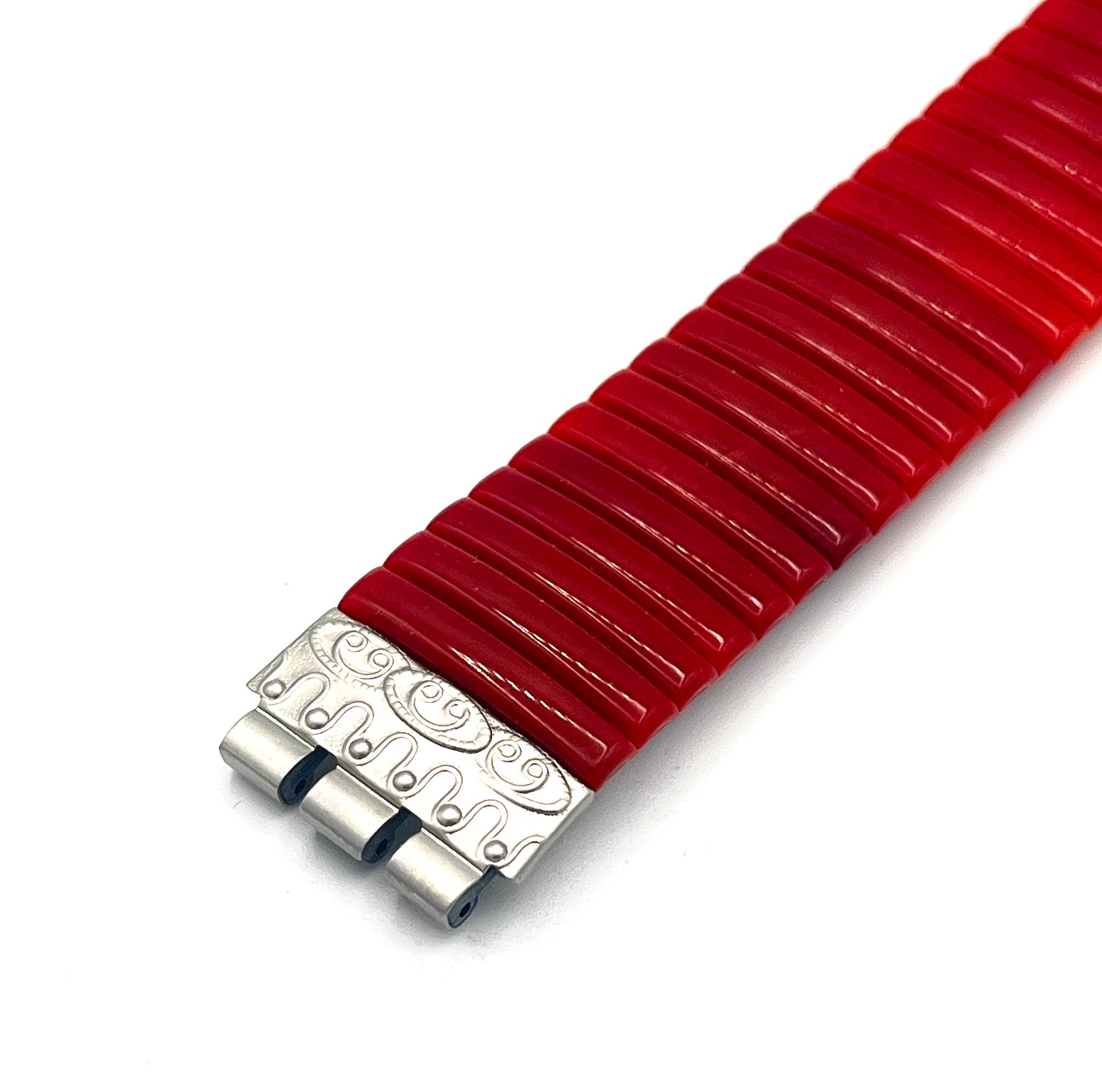 Swatch 17mm Metal Flex Replacement Band WISE HAND AGK213