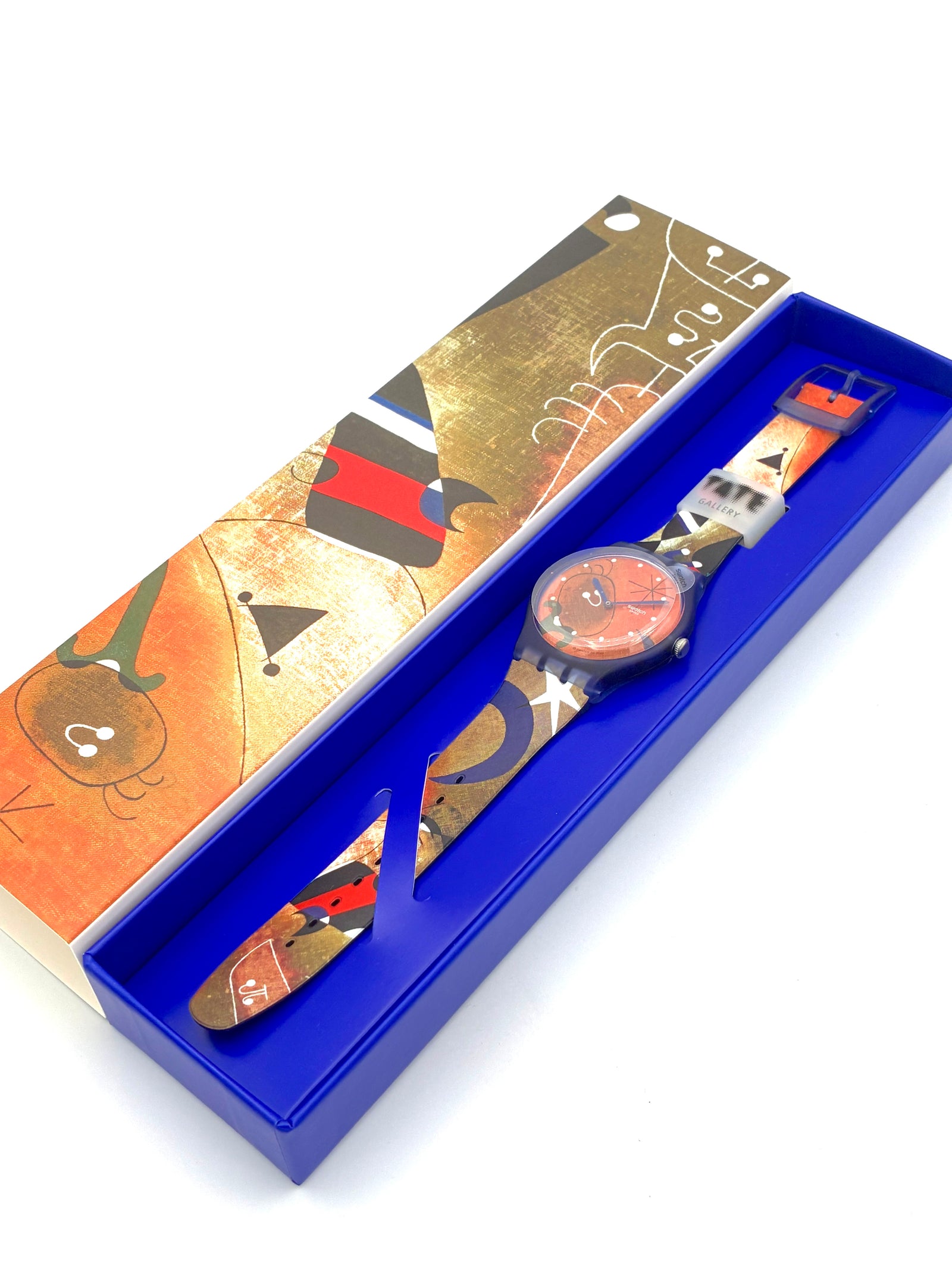 Swatch  Miro's Woman & Bird In The Moonlight SO29Z136 (2022)