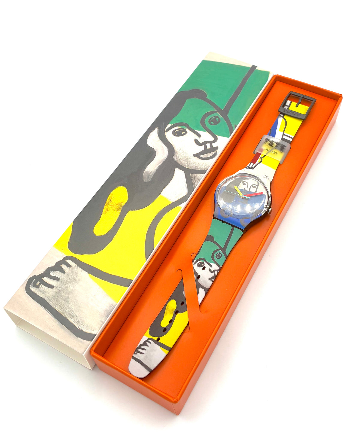 Swatch Art Special Leger's TWO WOMEN HOLDING FLOWERS SUOZ363