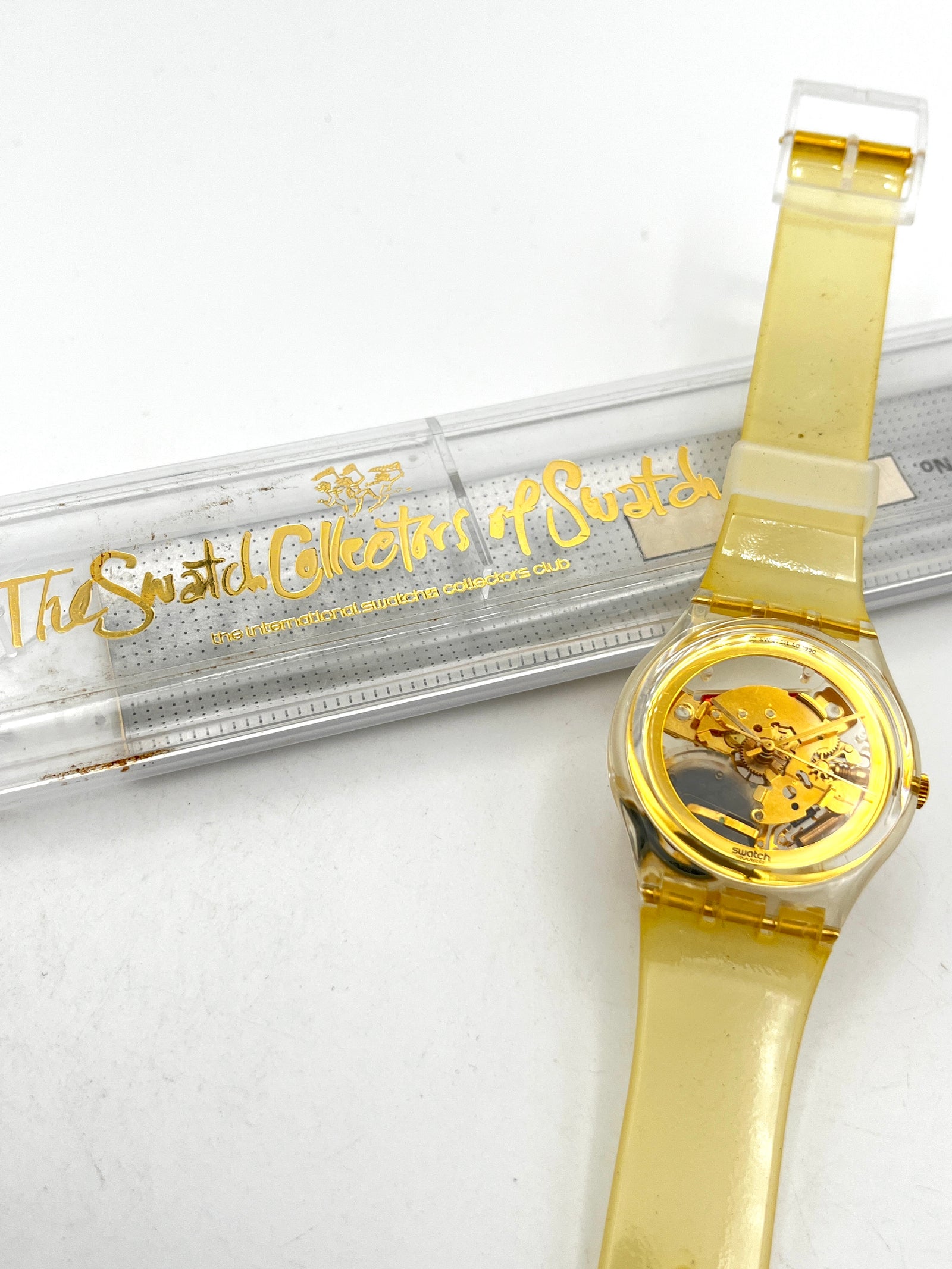 Swatch Collectors Club Special GOLDEN JELLY GZ115 (1991)