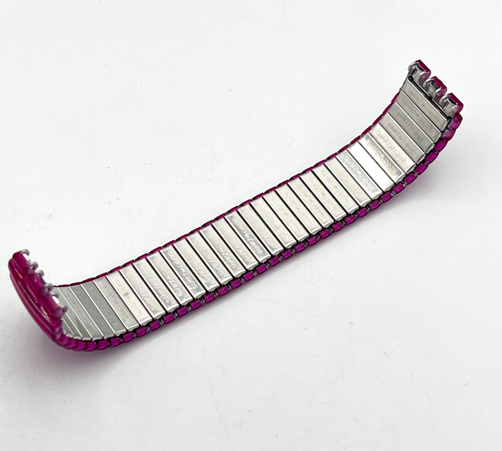 Swatch 17mm Metal Flex Replacement Band CHERRY DROPS ASDG103