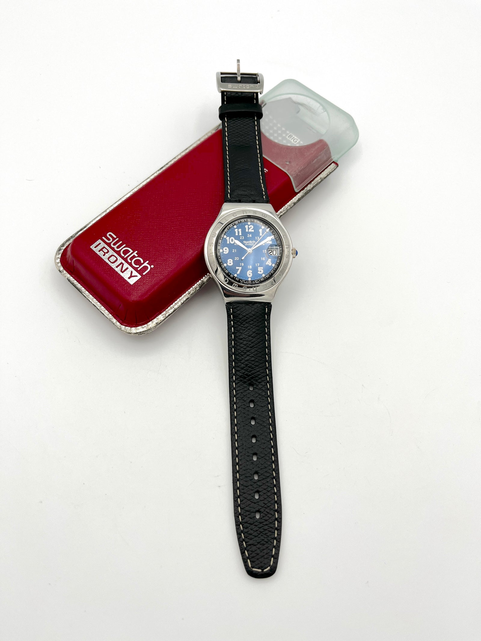 Swatch Irony Big HAPPY JOE BLUE YGS400 (1994)