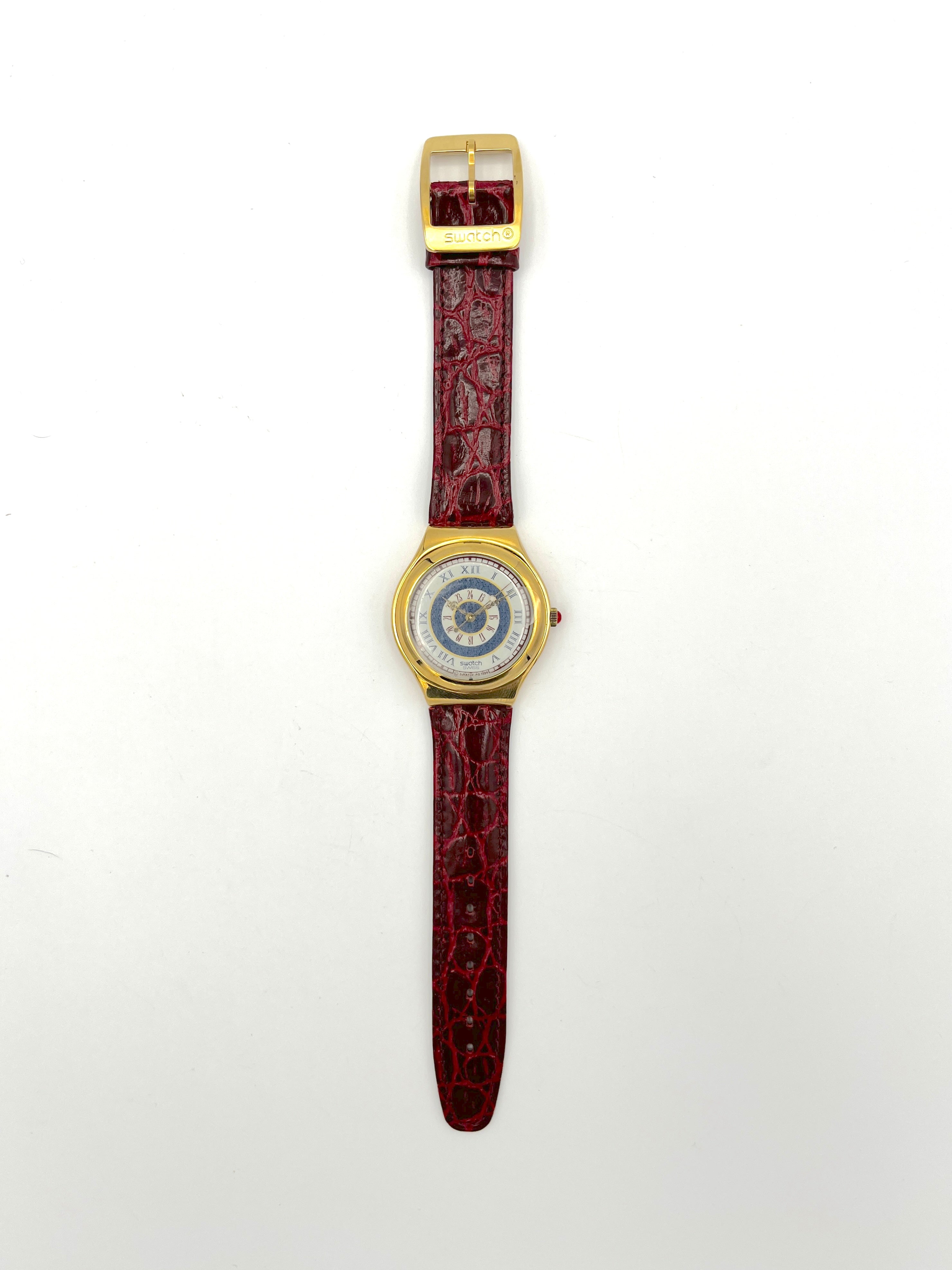 Swatch Irony Big SANGUE BLU YGG102 (1995) - new in box