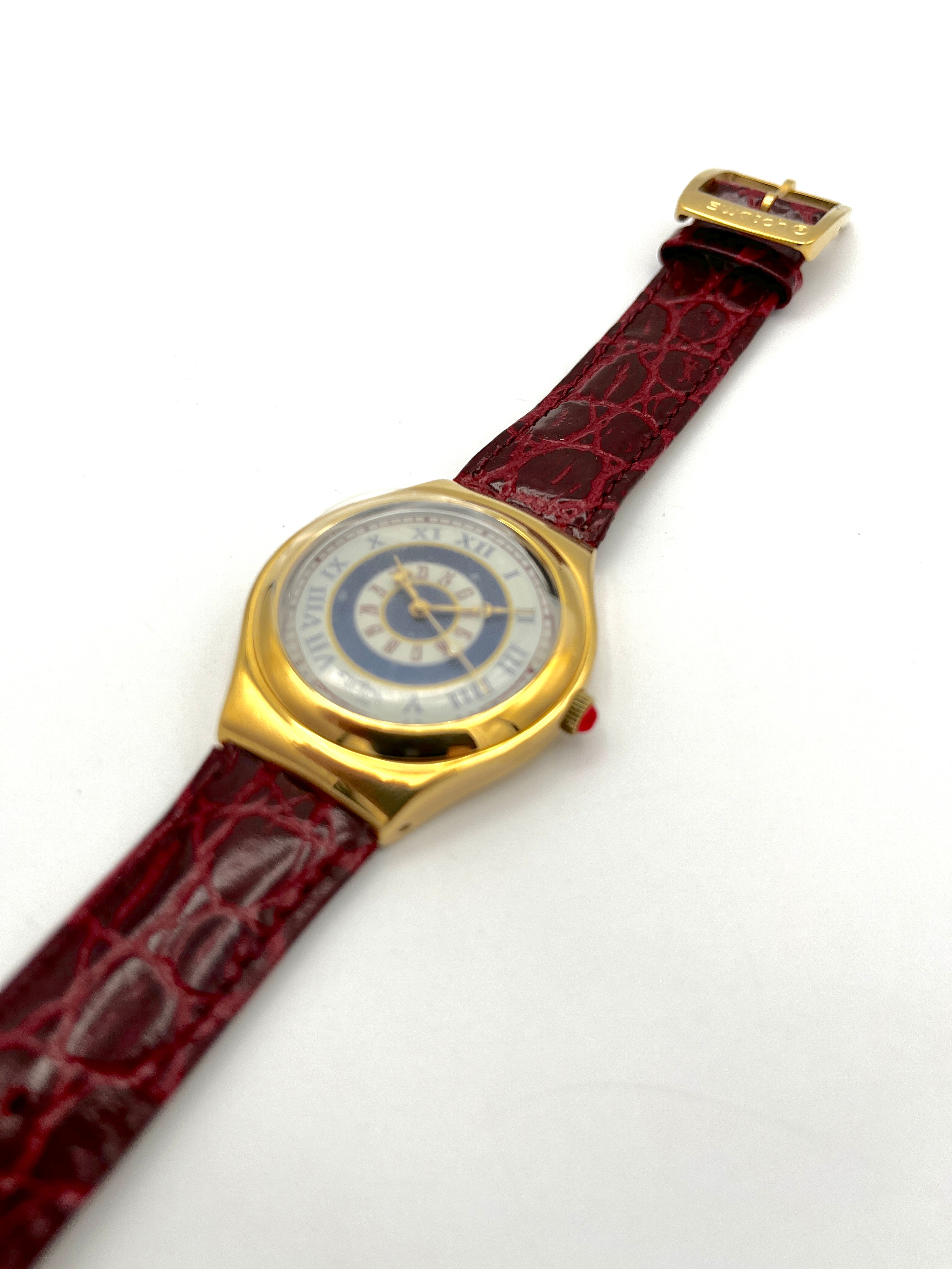 Swatch Irony Big SANGUE BLU YGG102 (1995) - new in box
