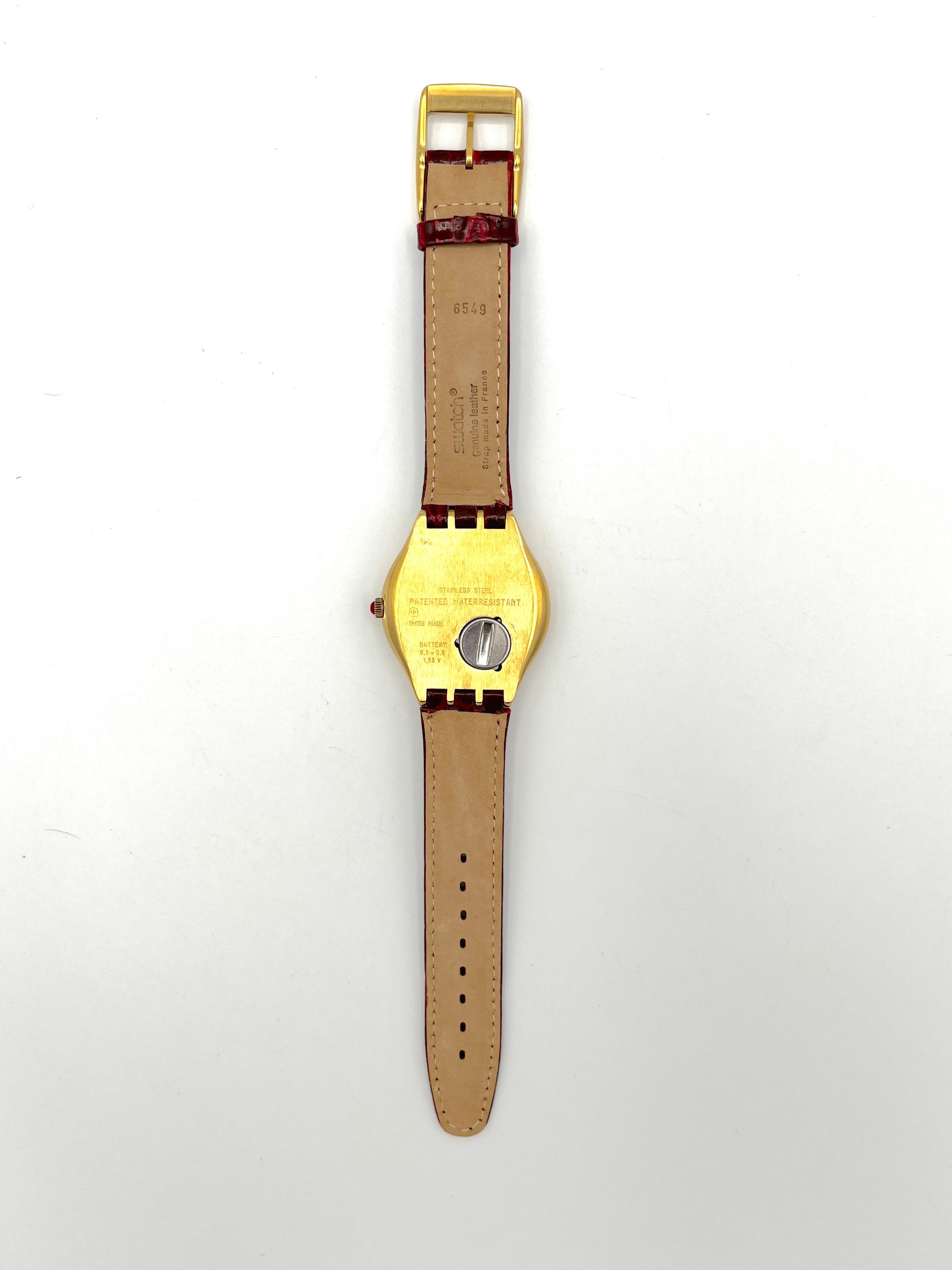 Swatch Irony Big SANGUE BLU YGG102 (1995) - new in box