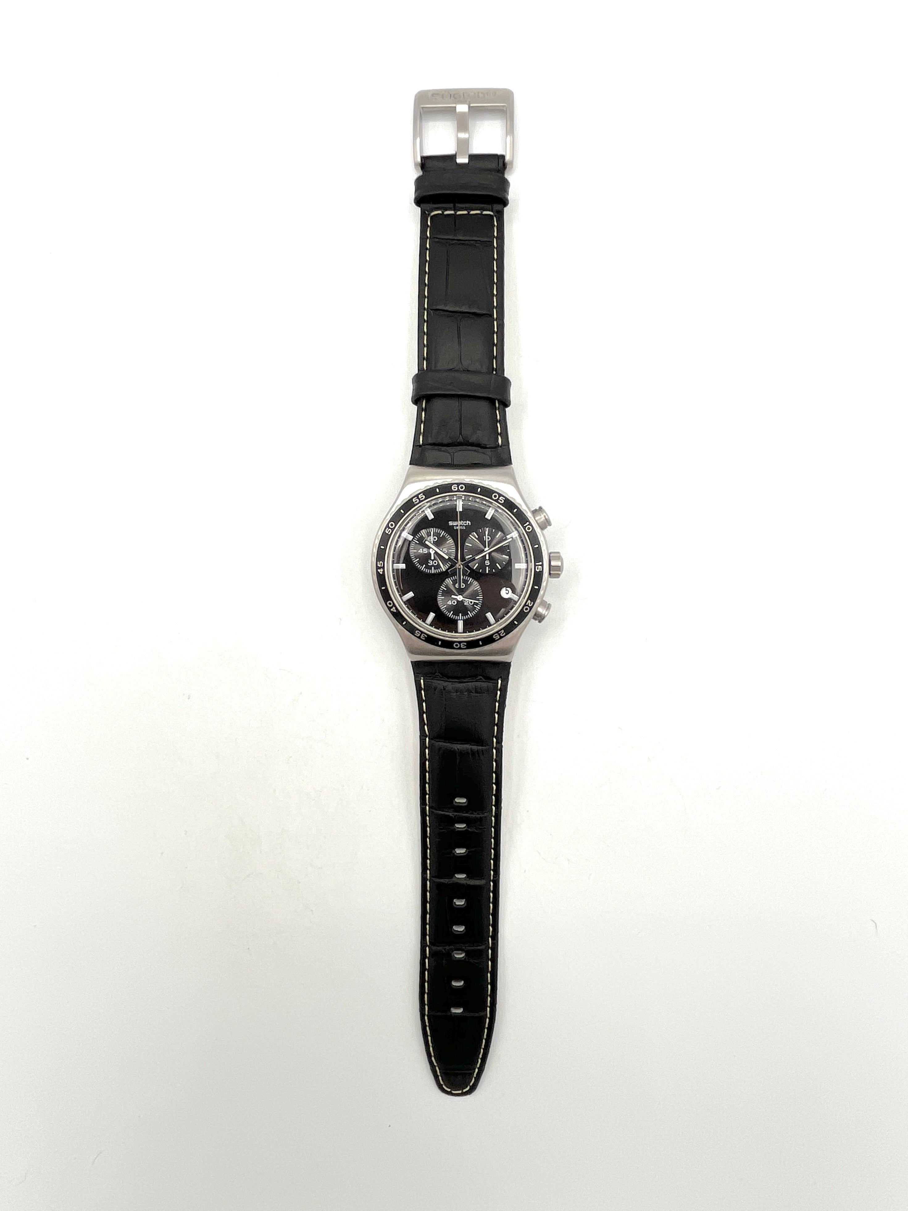 Swatch New Irony Chrono CARBONIUM DREAM YVS495 (2021)