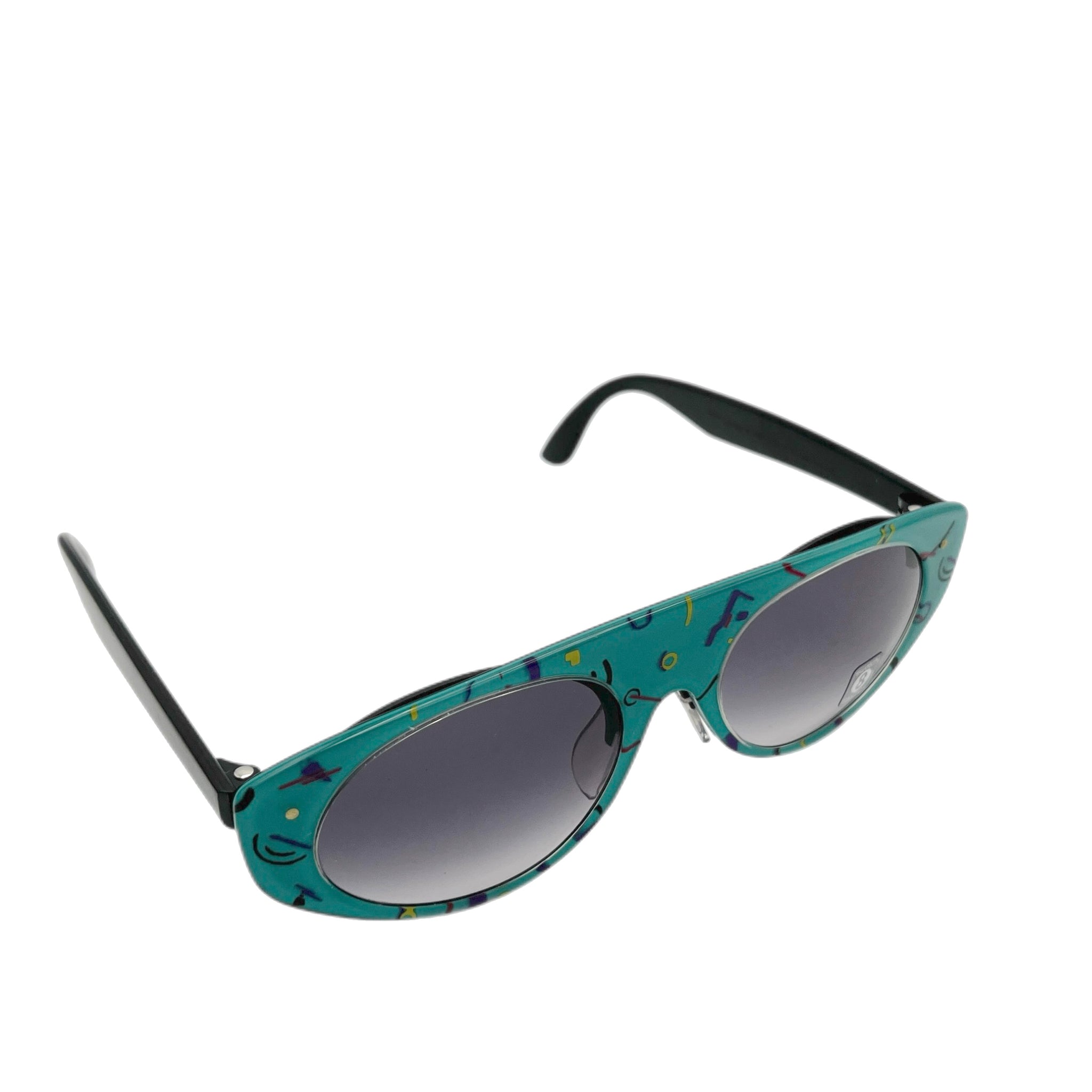 SWATCH Eyes retro Sunglasses - Turquoise
