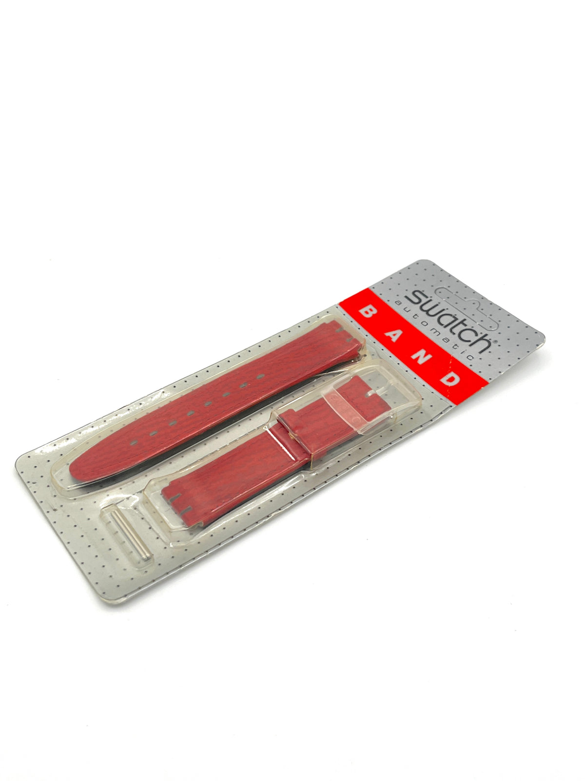 Swatch 17mm Automatic RED AHEAD ASAK101 Replacement Band (1992)