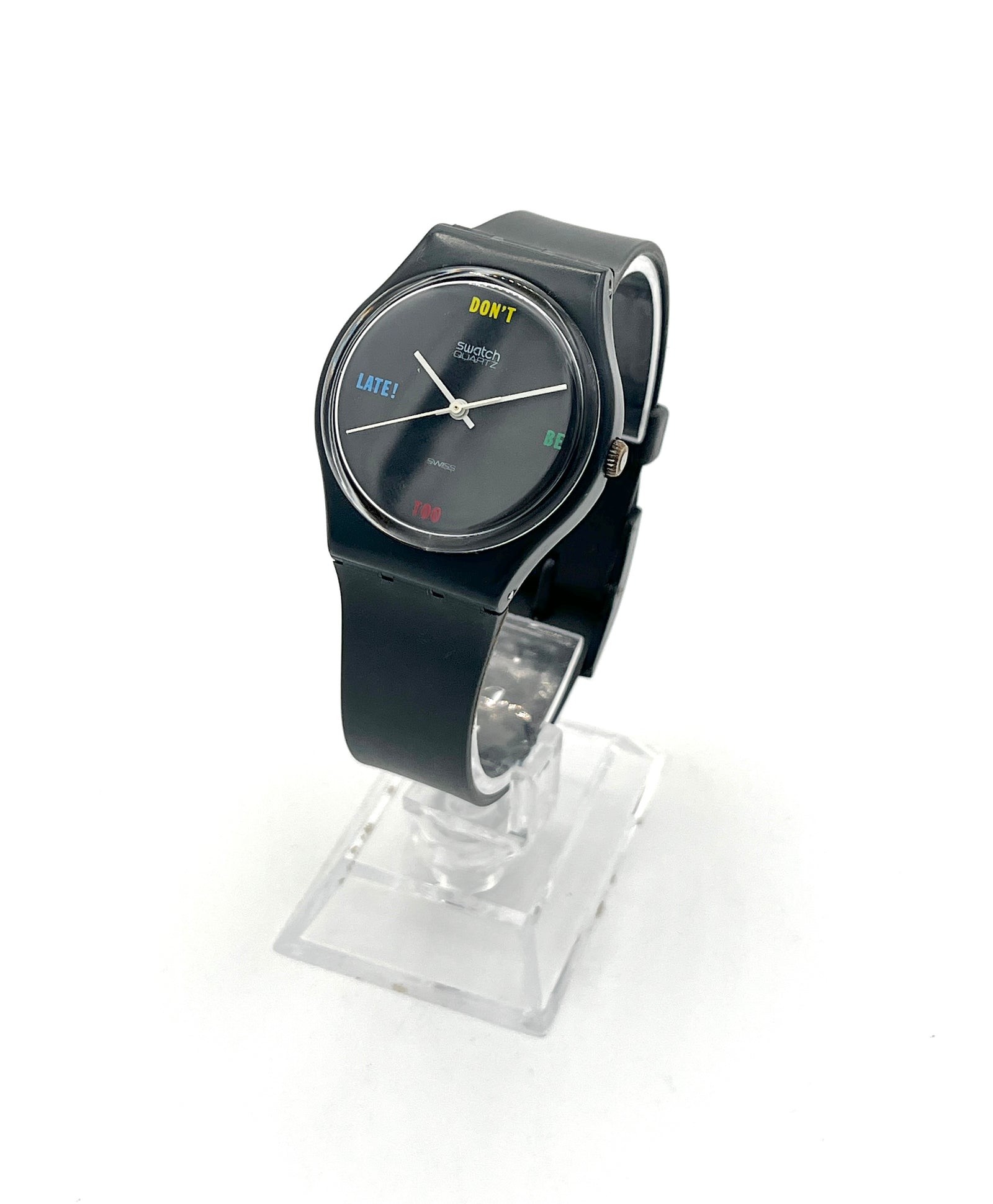Swatch Gent GA100 DON'T BE TOO LATE (1984)