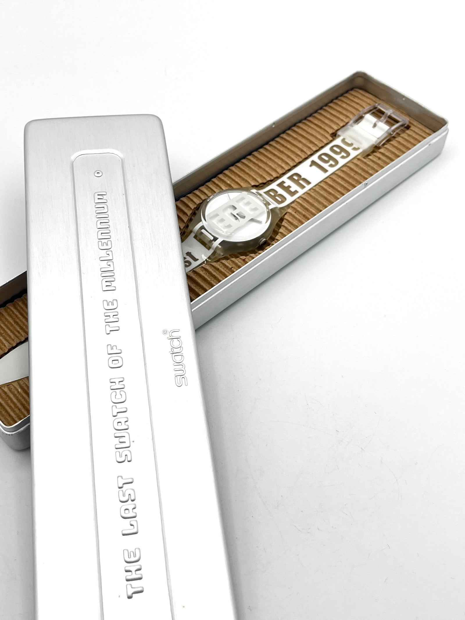 Swatch Gent WHITE CARD GK302 (1999)