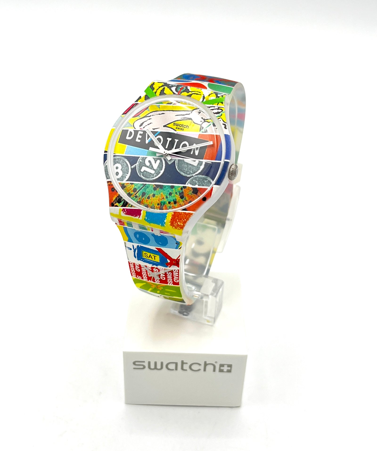Swatch New Gent Club Special WHITE LOOP SUOZ170 (2014)