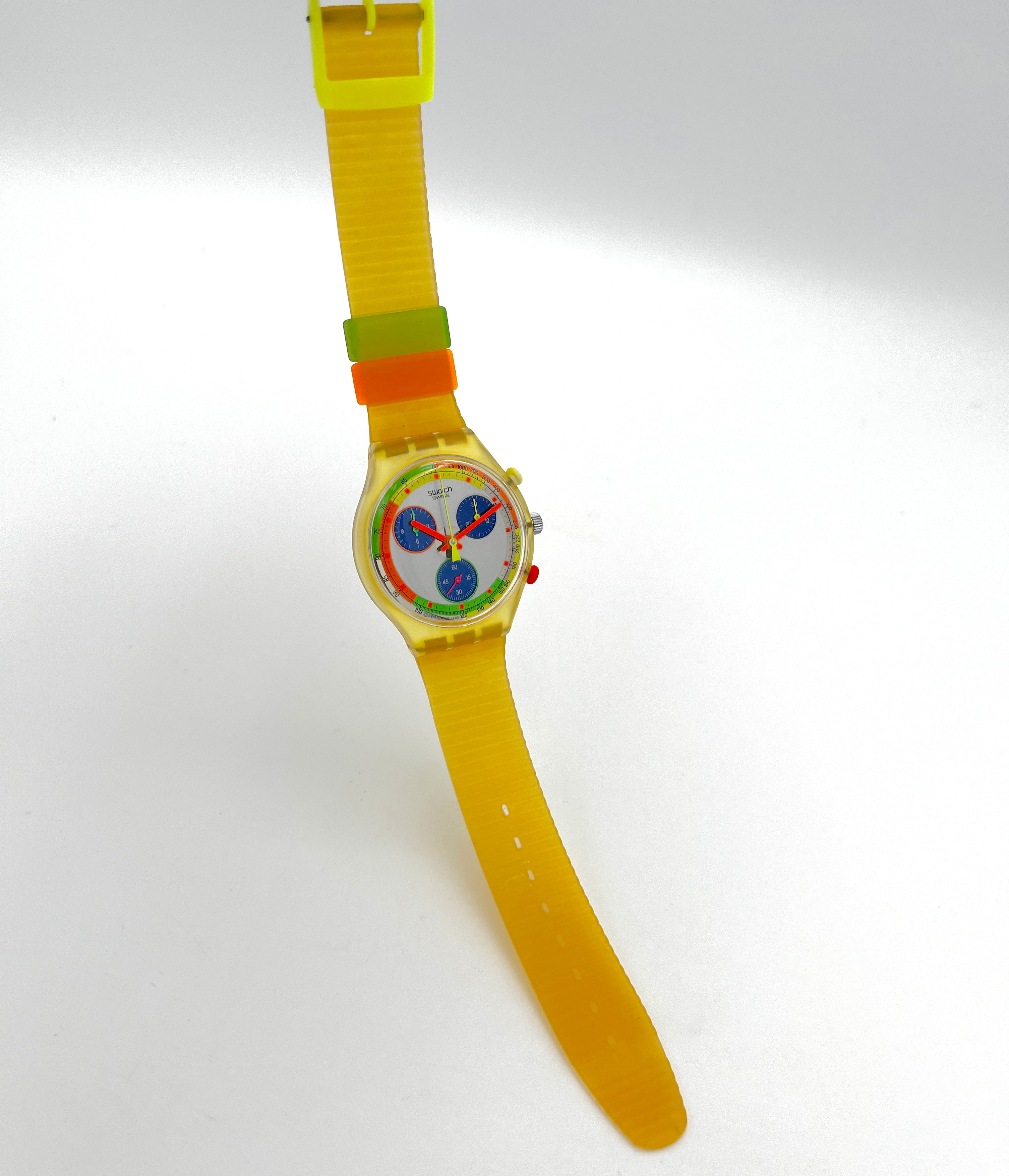 Swatch Chrono JELLY STAG SCK104 (1993) - new in box