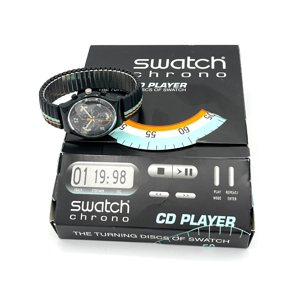 Swatch Chrono CD PLAYER SCB120A (1998)