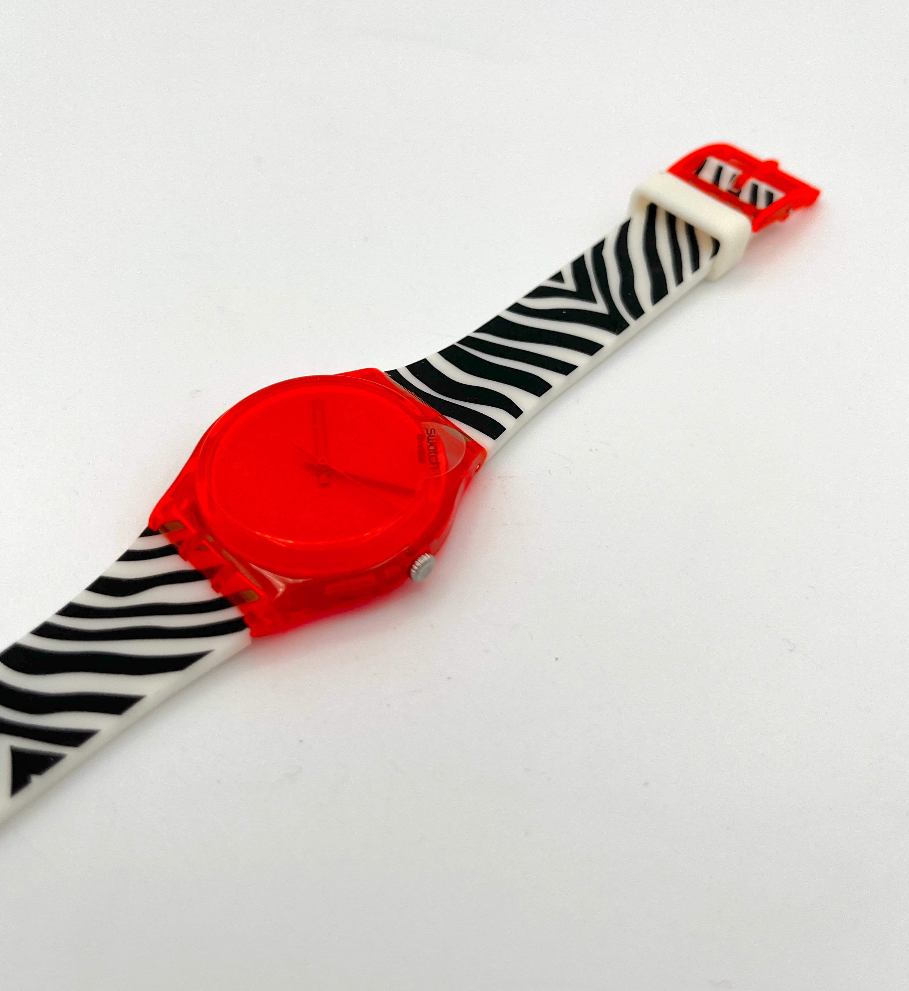 Swatch Gent ORANGE ZEB GO107 (2011) - Swatch Animal Collection display picture 2