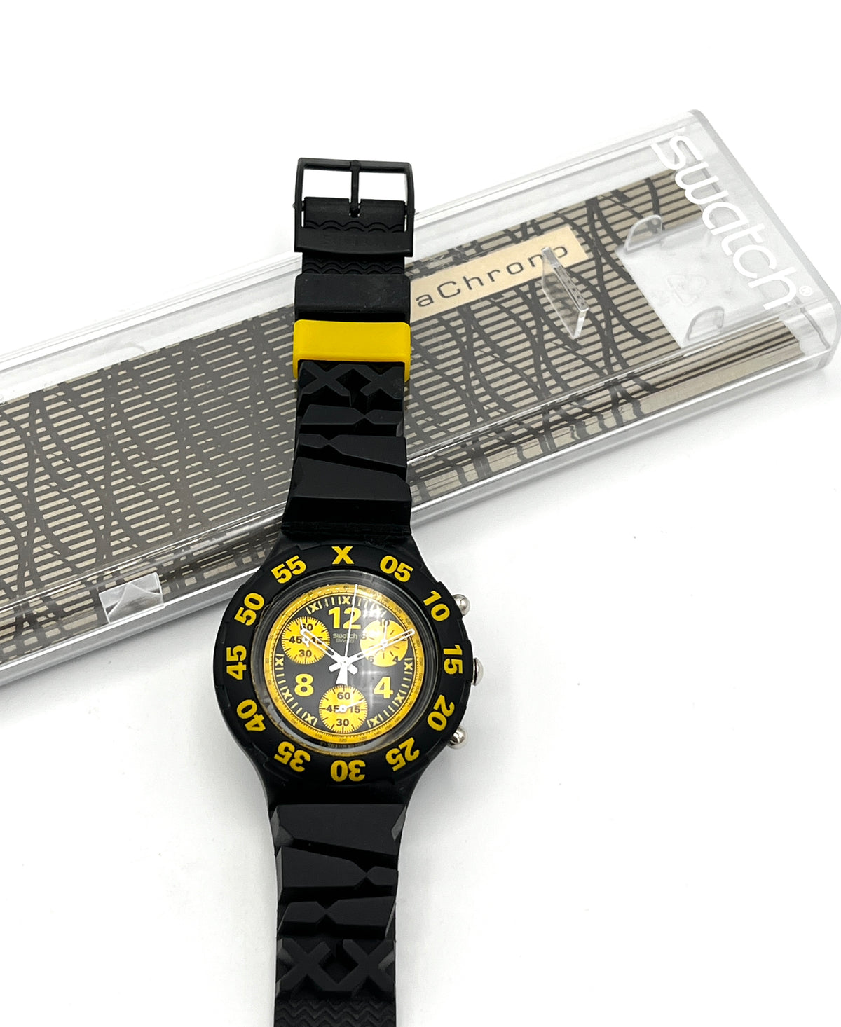 Swatch Aqua Chrono TRUCK DRIVER SBB103 (1996)