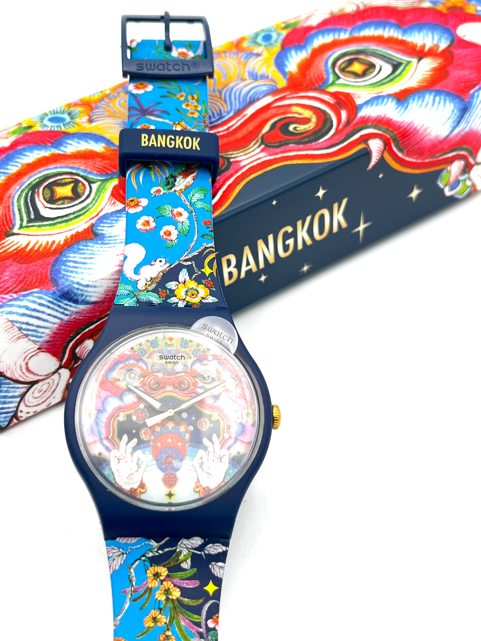 Swatch New Gent THE WANDERER - BANGKOK Destination Art Special SO29Z144 (2025)