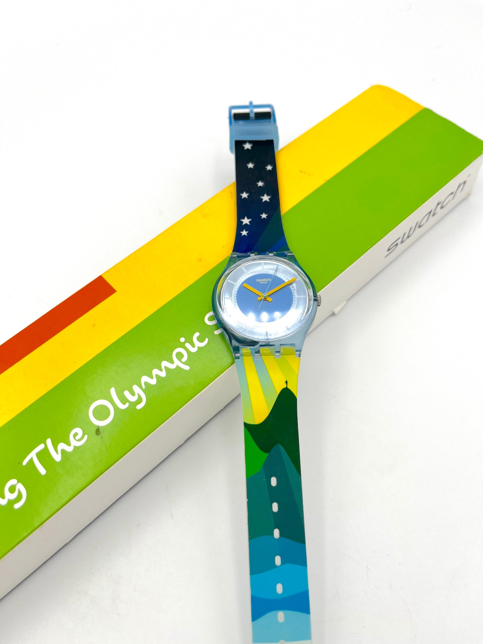 Swatch Olympics Specials CARTOLINA GS147 (2016)