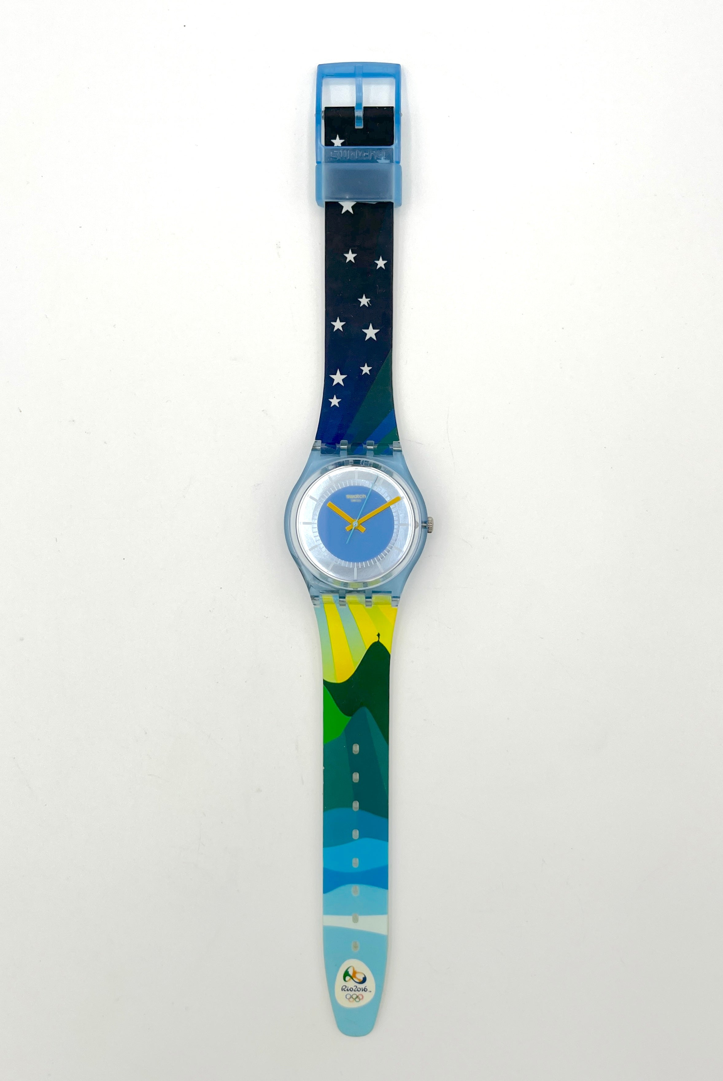 Swatch Olympics Specials CARTOLINA GS147 (2016) Rio - Brazil