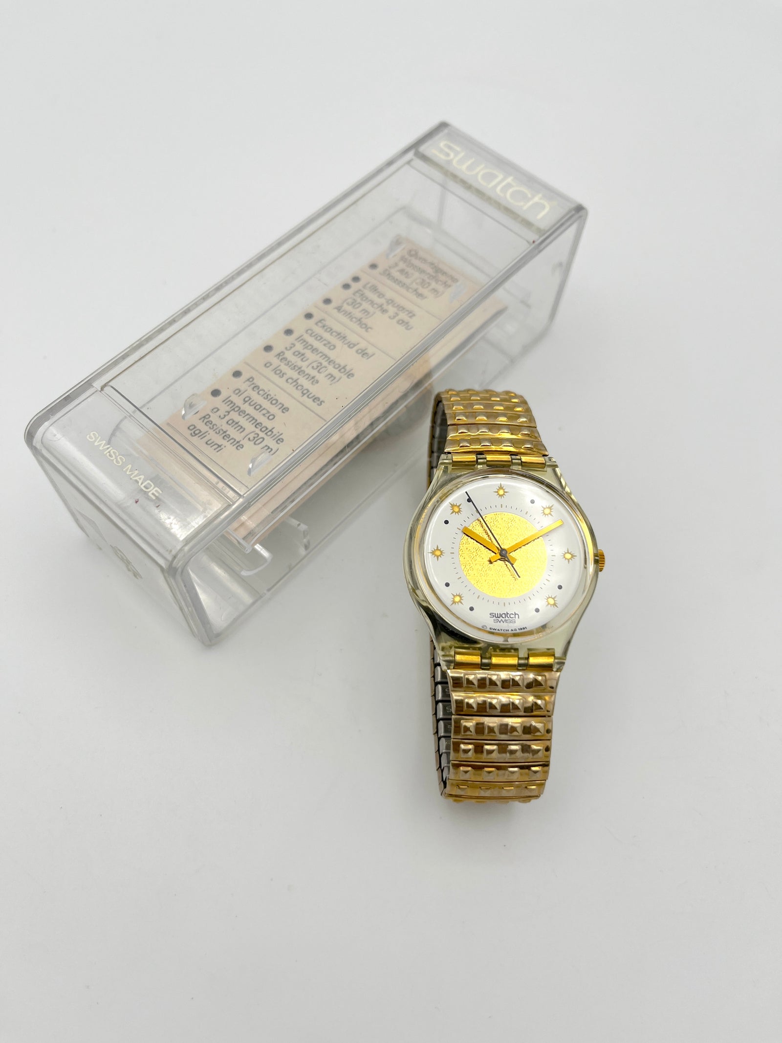 Swatch Gent Flex Golden Waltz GK143 (1992)