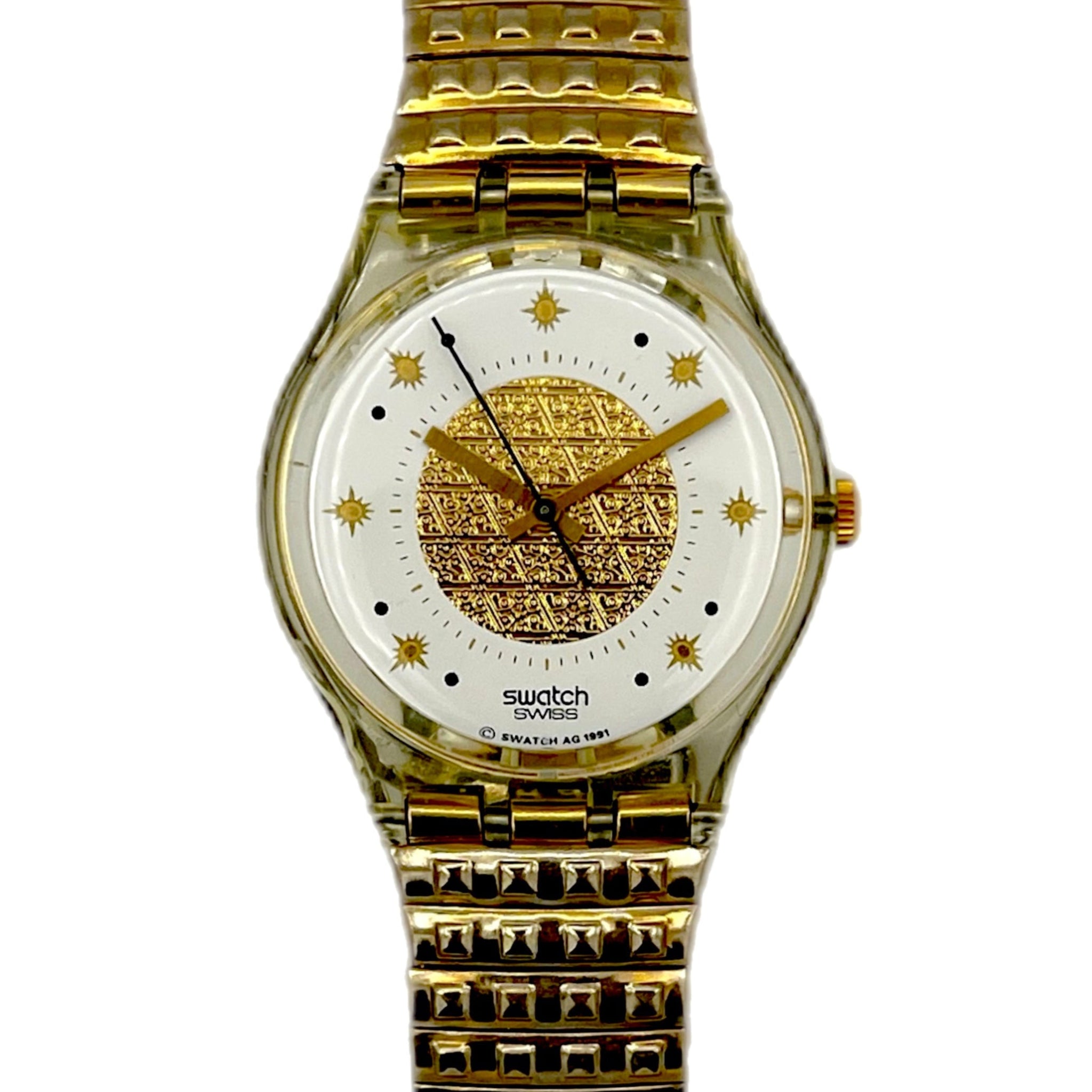 Swatch Gent Flex Golden Waltz GK143 (1992)