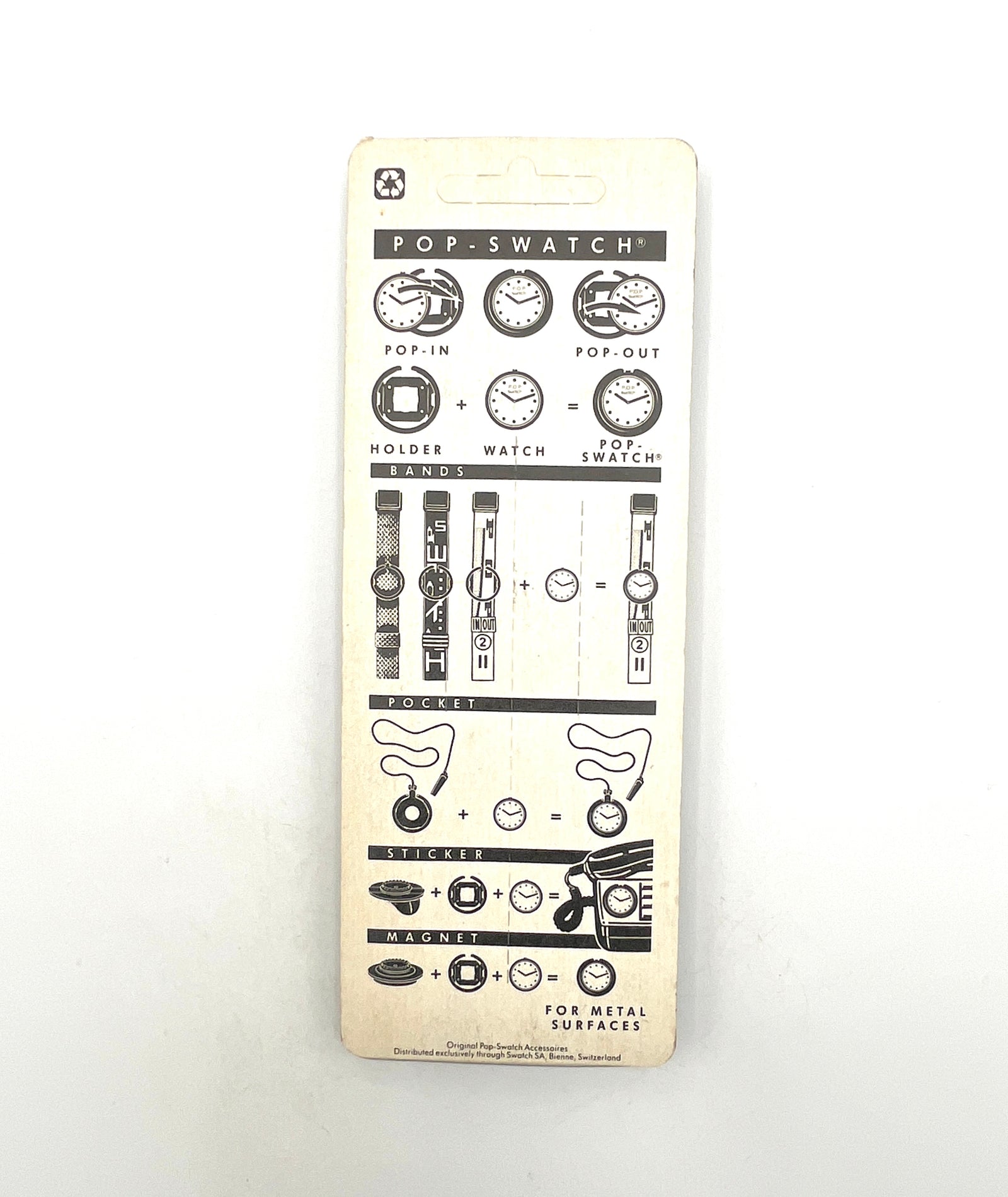 Replacement Band for Pop Swatch GRANATINA APWB167 (1992)