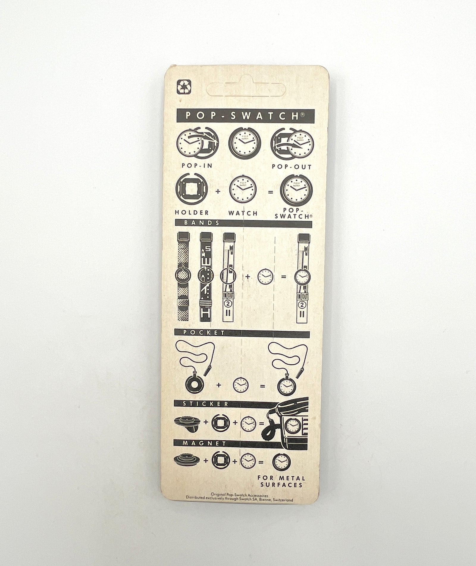 Replacement Band For Pop Swatch RASPBERRY APWK178 (1992)