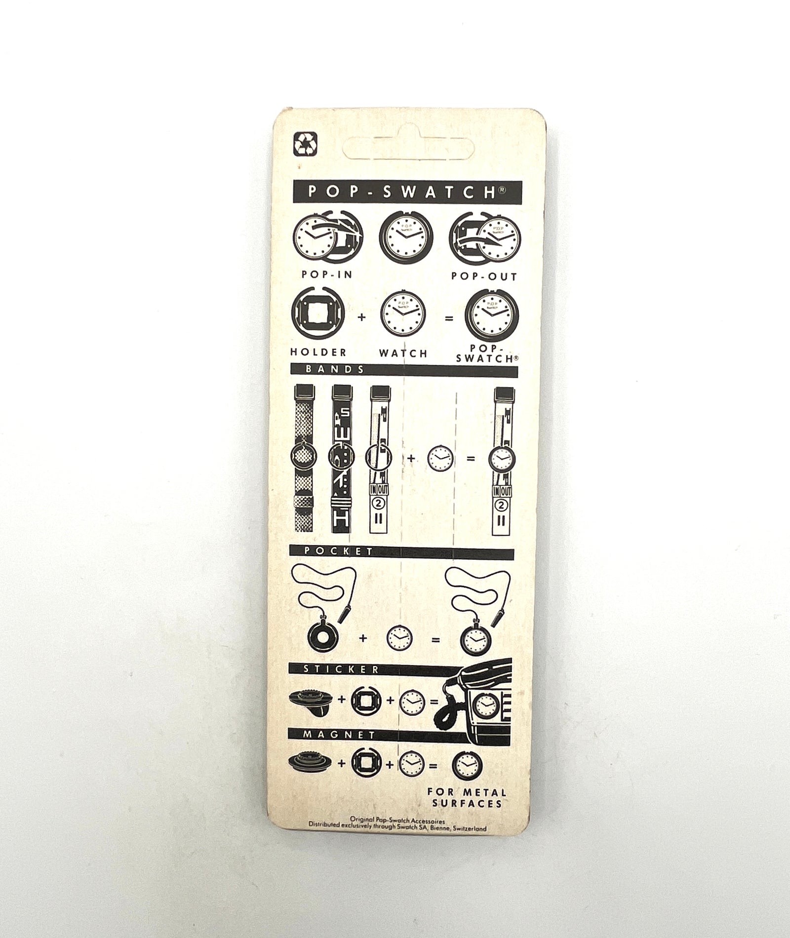 Replacement Band For Pop Swatch MINT SEA APWB166 (1992)