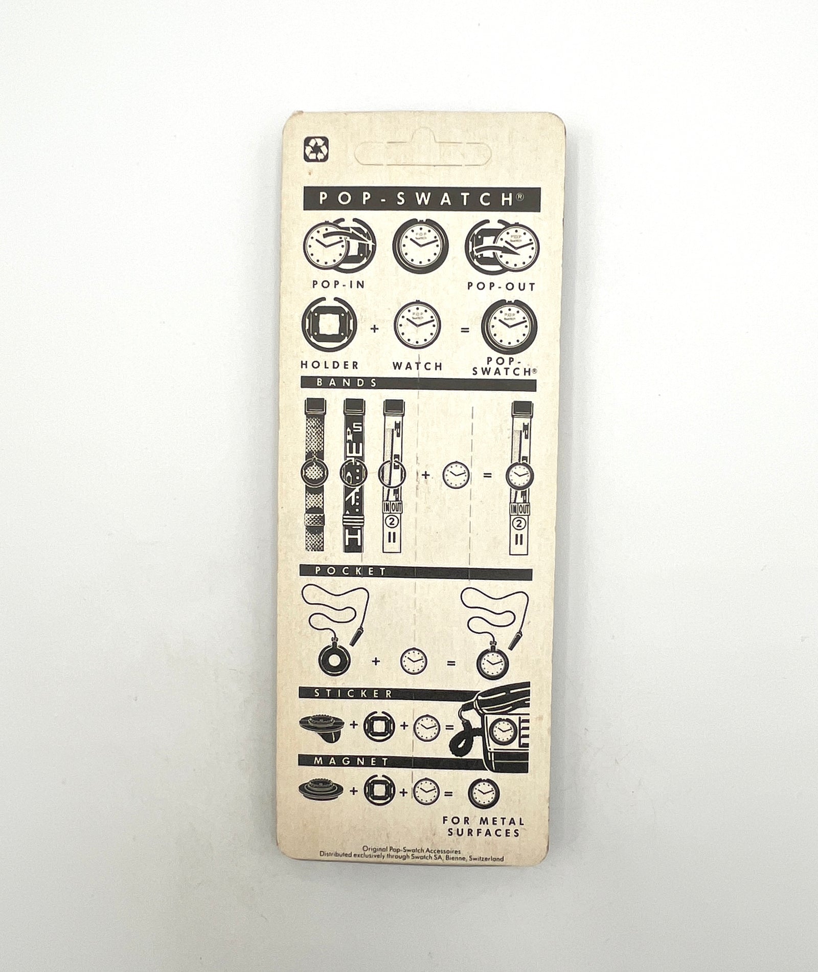 Replacement Band For Pop Swatch COQUILLAGE APWK157 (1992)