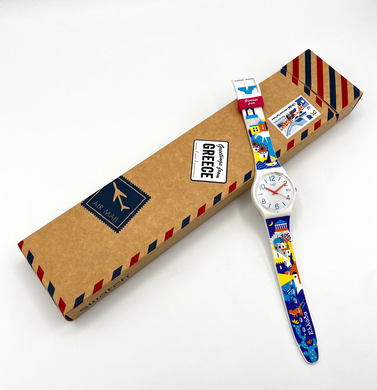 Swatch Gent IT'S ALL GREEK TO ME GW408C - Destination Special Athens (2018)