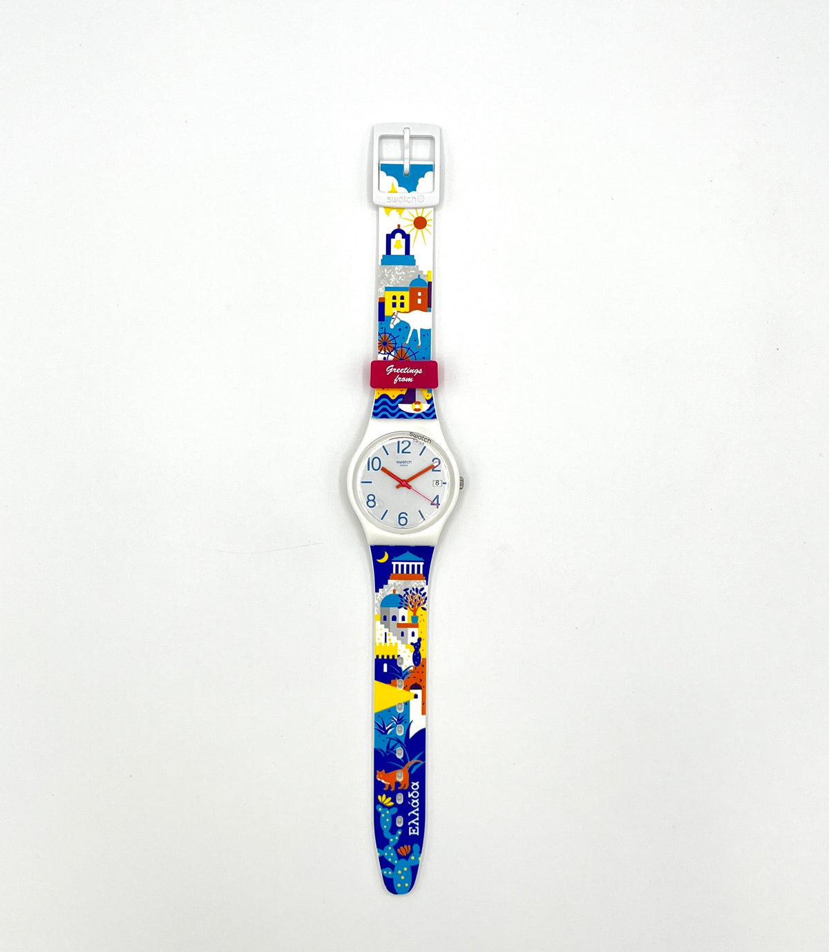 Swatch Gent IT'S ALL GREEK TO ME GW408C - Destination Special Athens (2018)