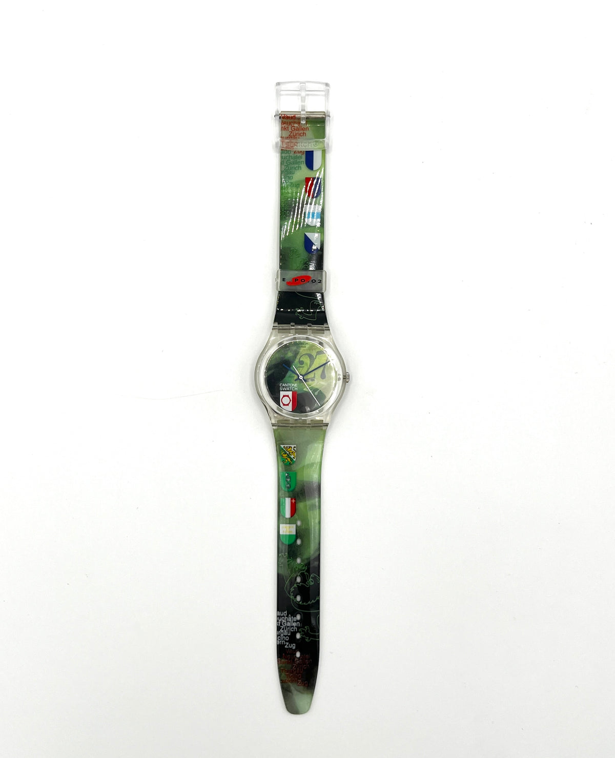 Swatch Gent 27 MO CANTONE Verte GZ173 (2002)