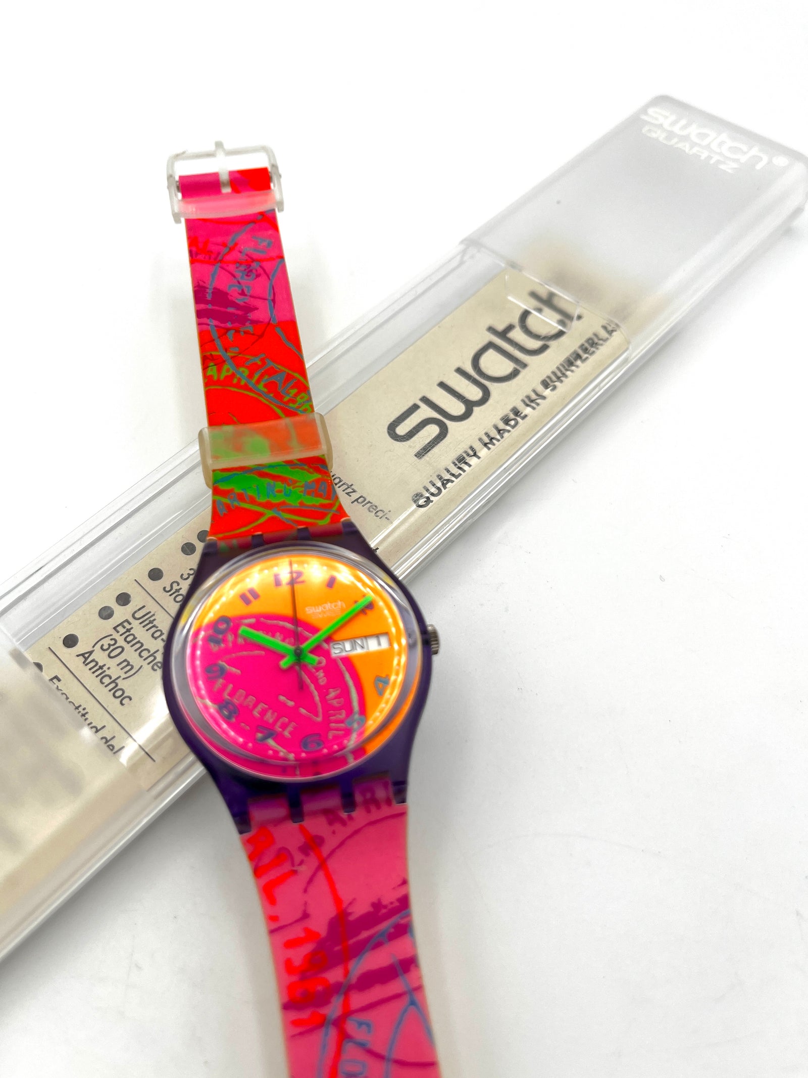 Swatch Gent FLUO SEAL GV700 (1993)