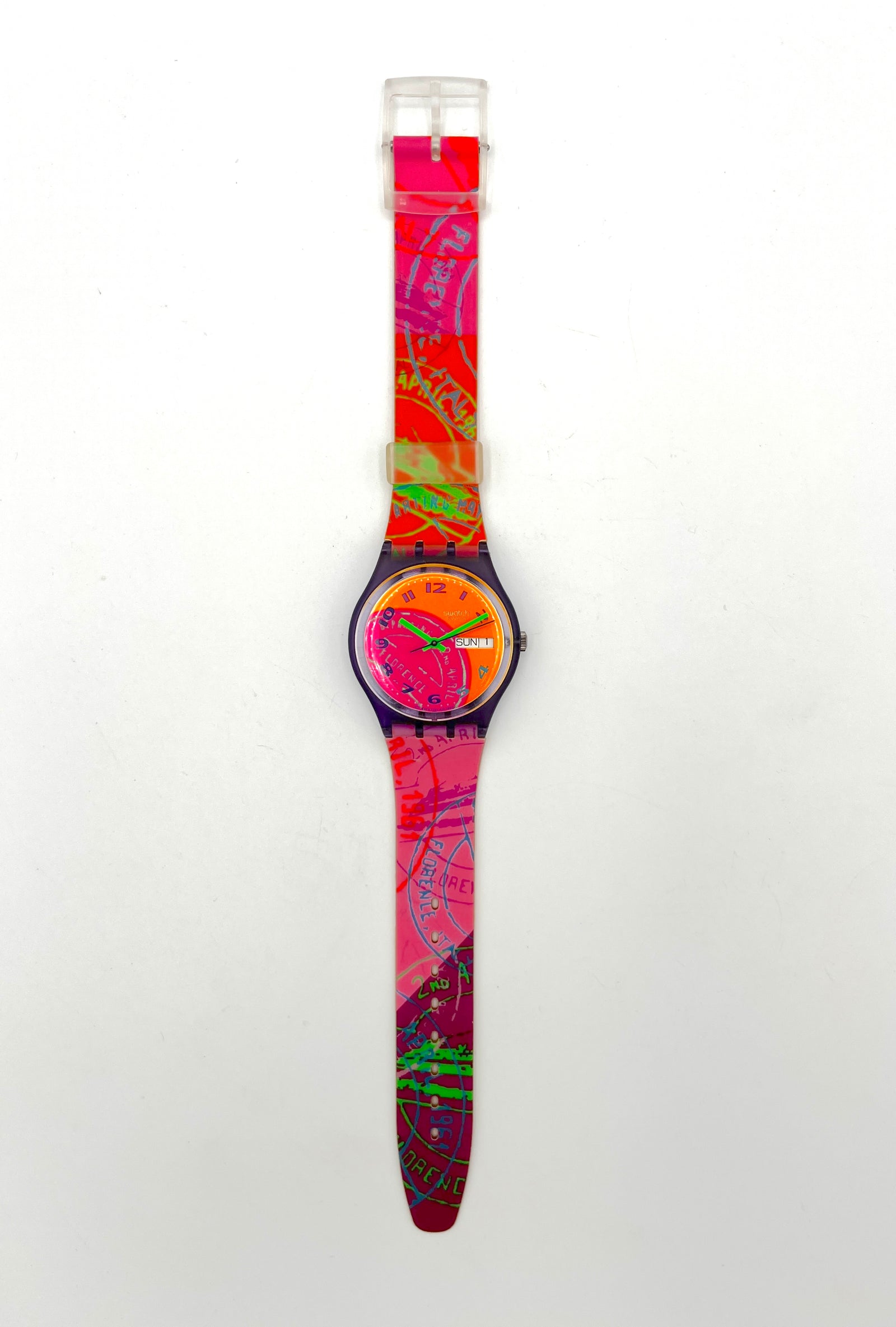 Swatch Gent FLUO SEAL GV700 (1993)
