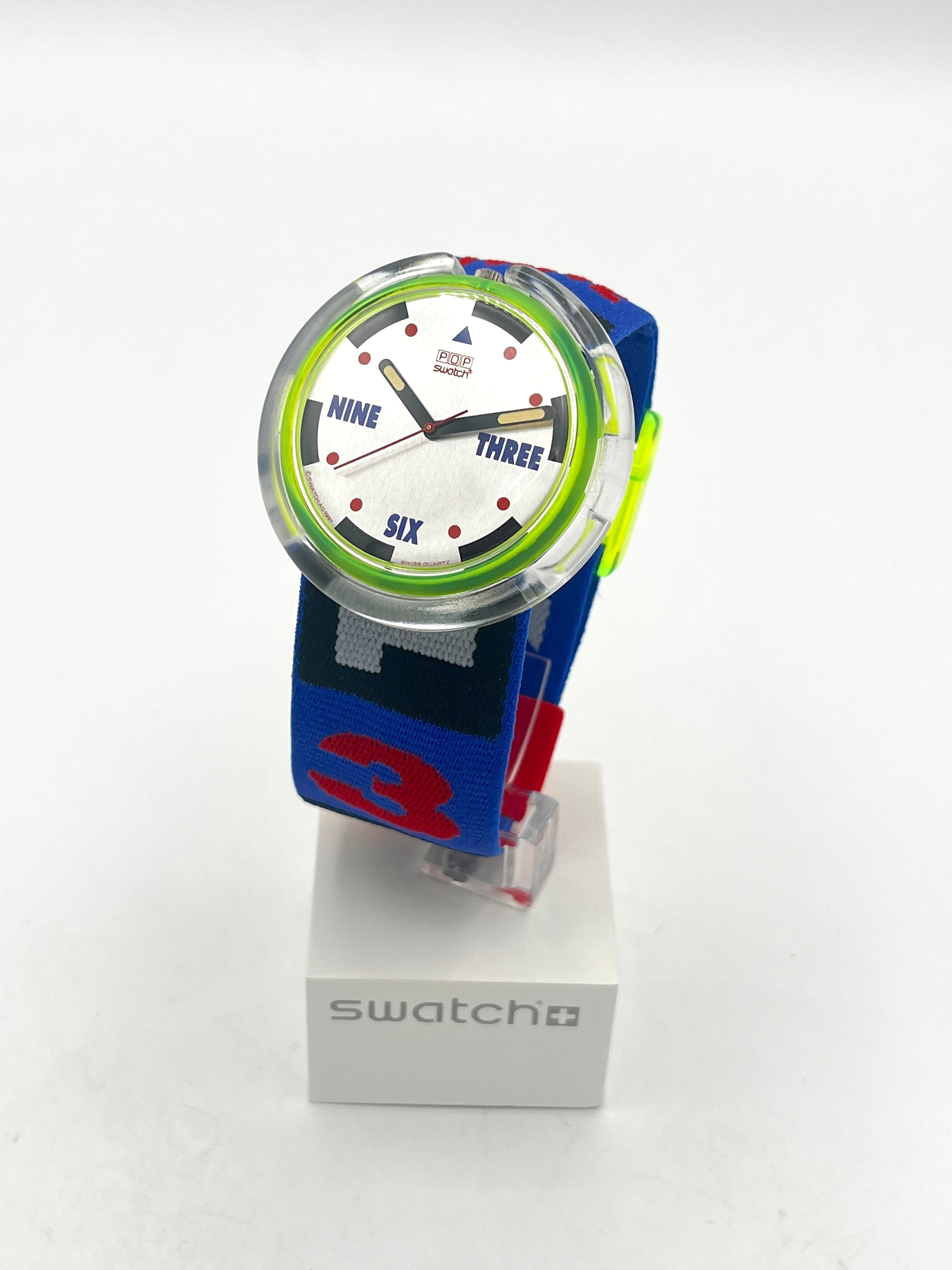 Pop Swatch COUNTDOWN PWJ102 (1991) - new in box