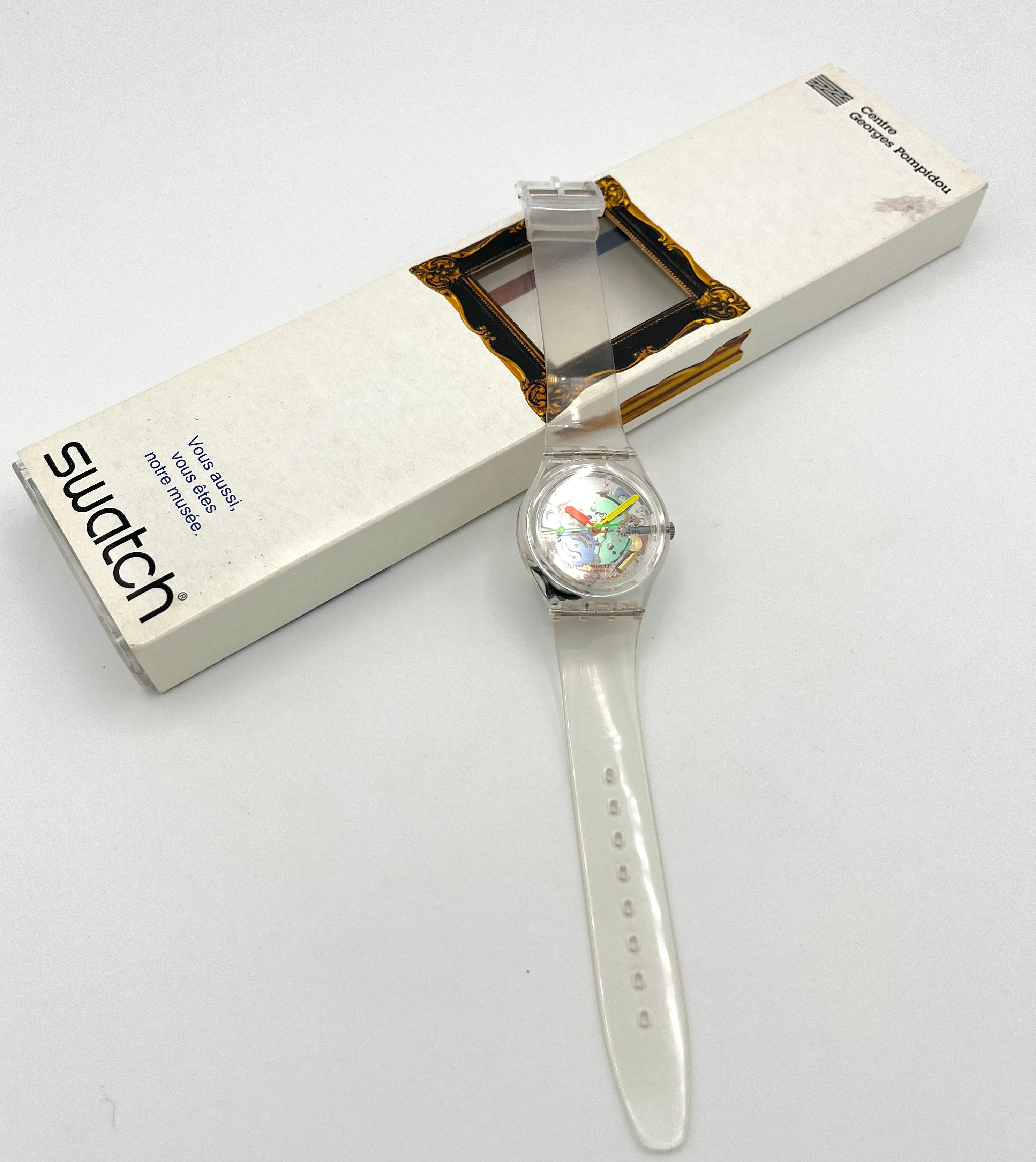 Swatch Gent JELLY PIANO GZ159 (1999) Centre Pompidou - new in box