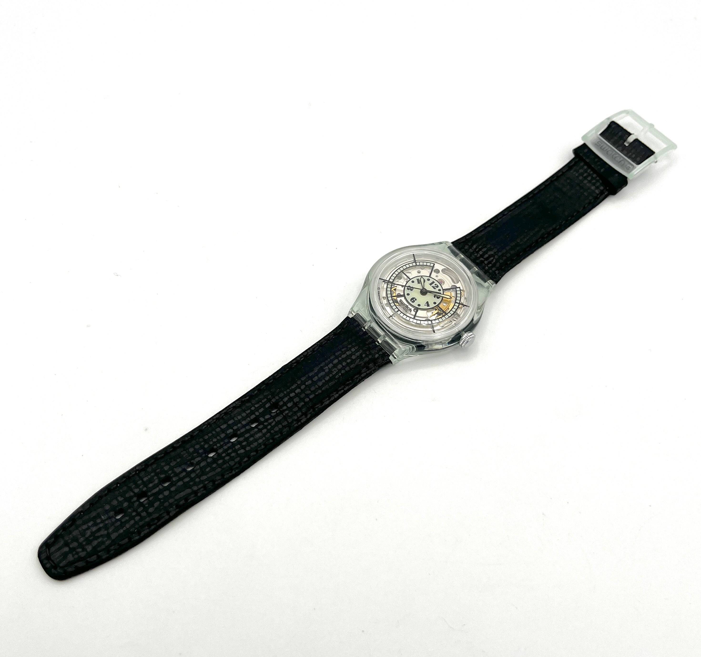 vintage Swatch Automatic GRIN SAG101 (1994) - new in box - shop now
