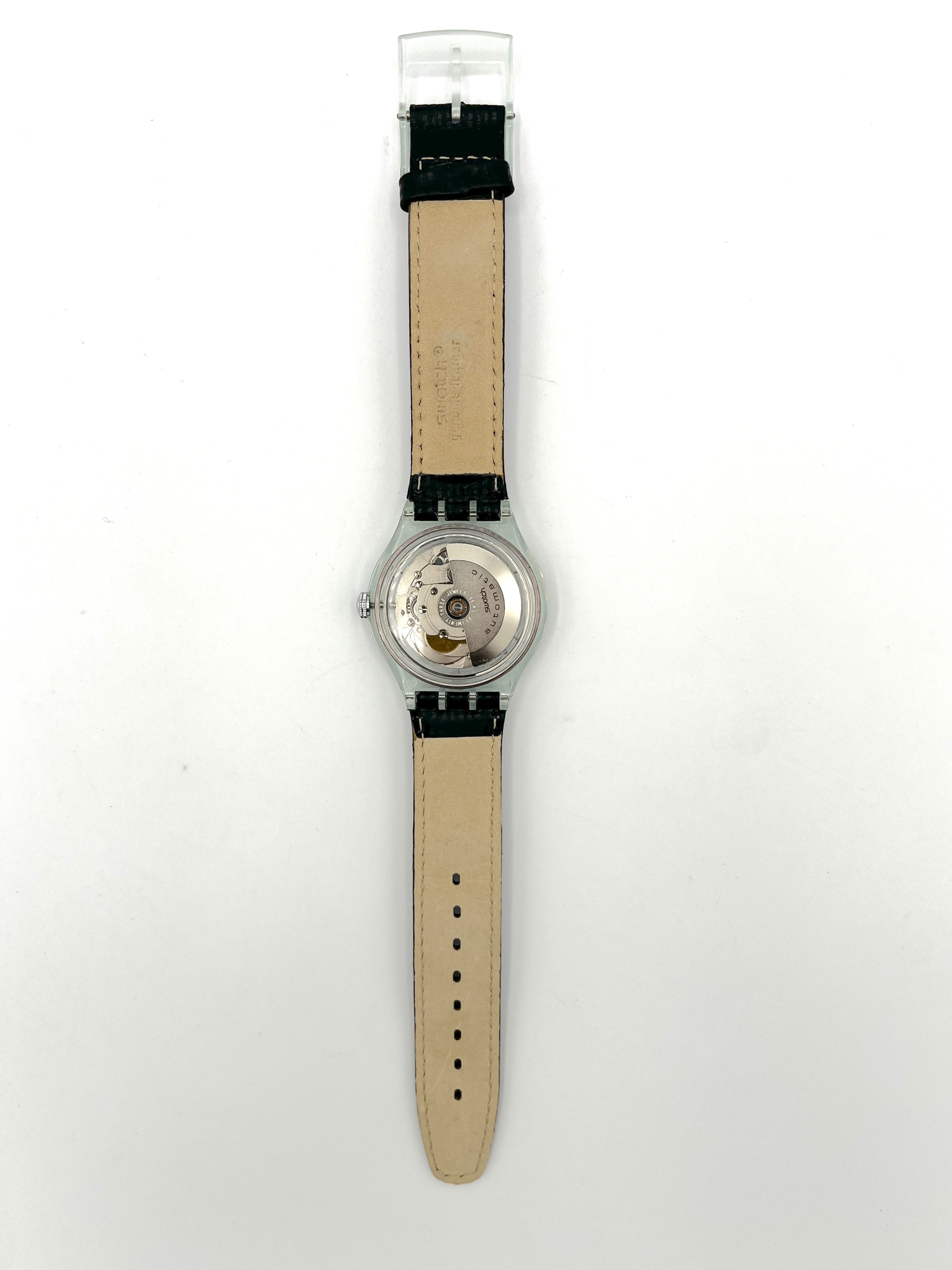 vintage Swatch Automatic GRIN SAG101 (1994) - new in box - shop now