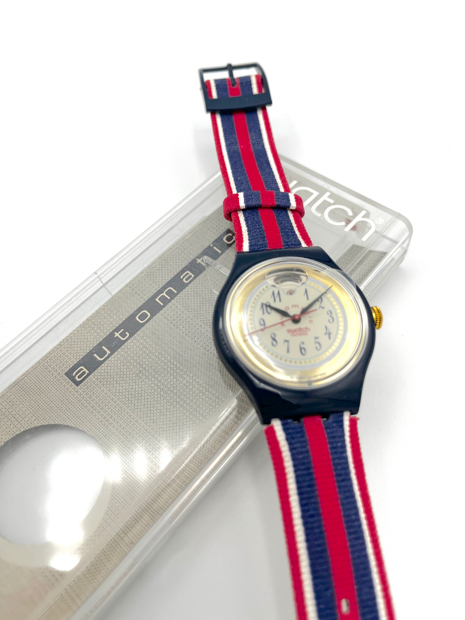 Swatch Automatique TIME & STRIPES SAN105 (1994)