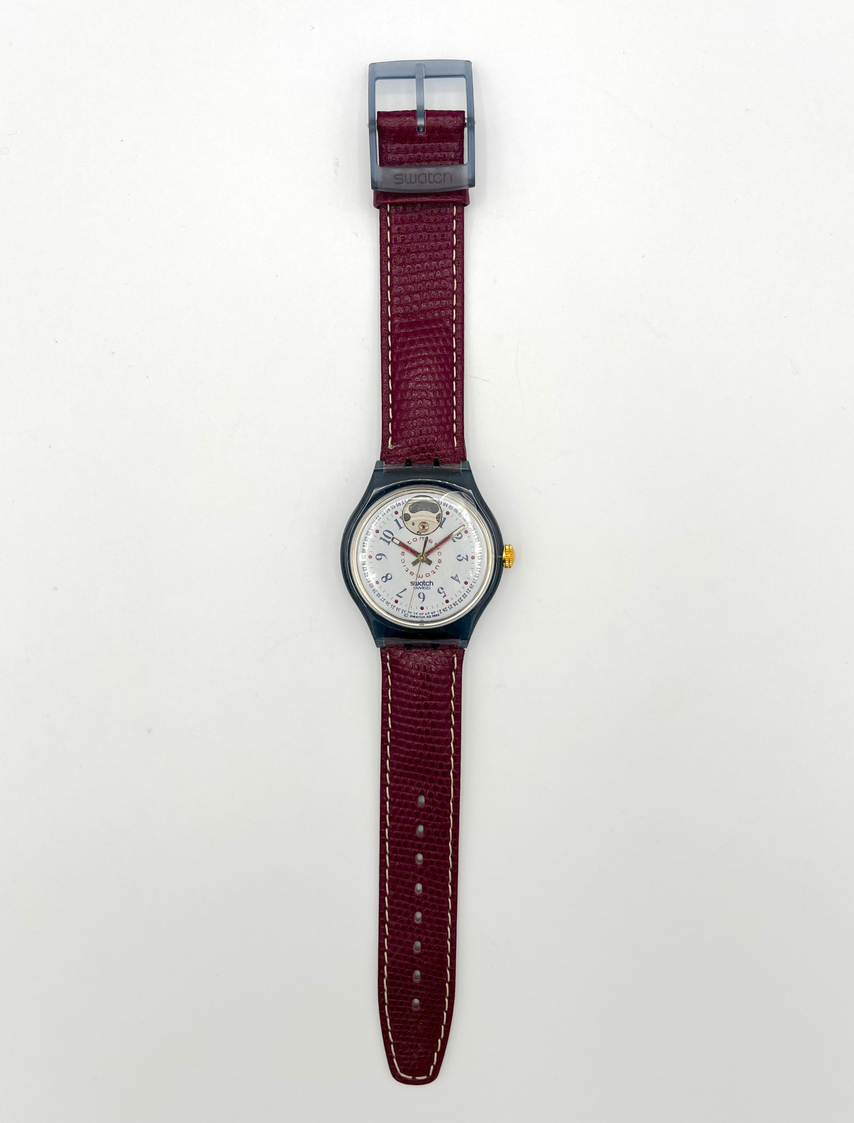 vintage Swatch Automatic CLASSIC CHEDDAR SAM103 (1994) - new in box