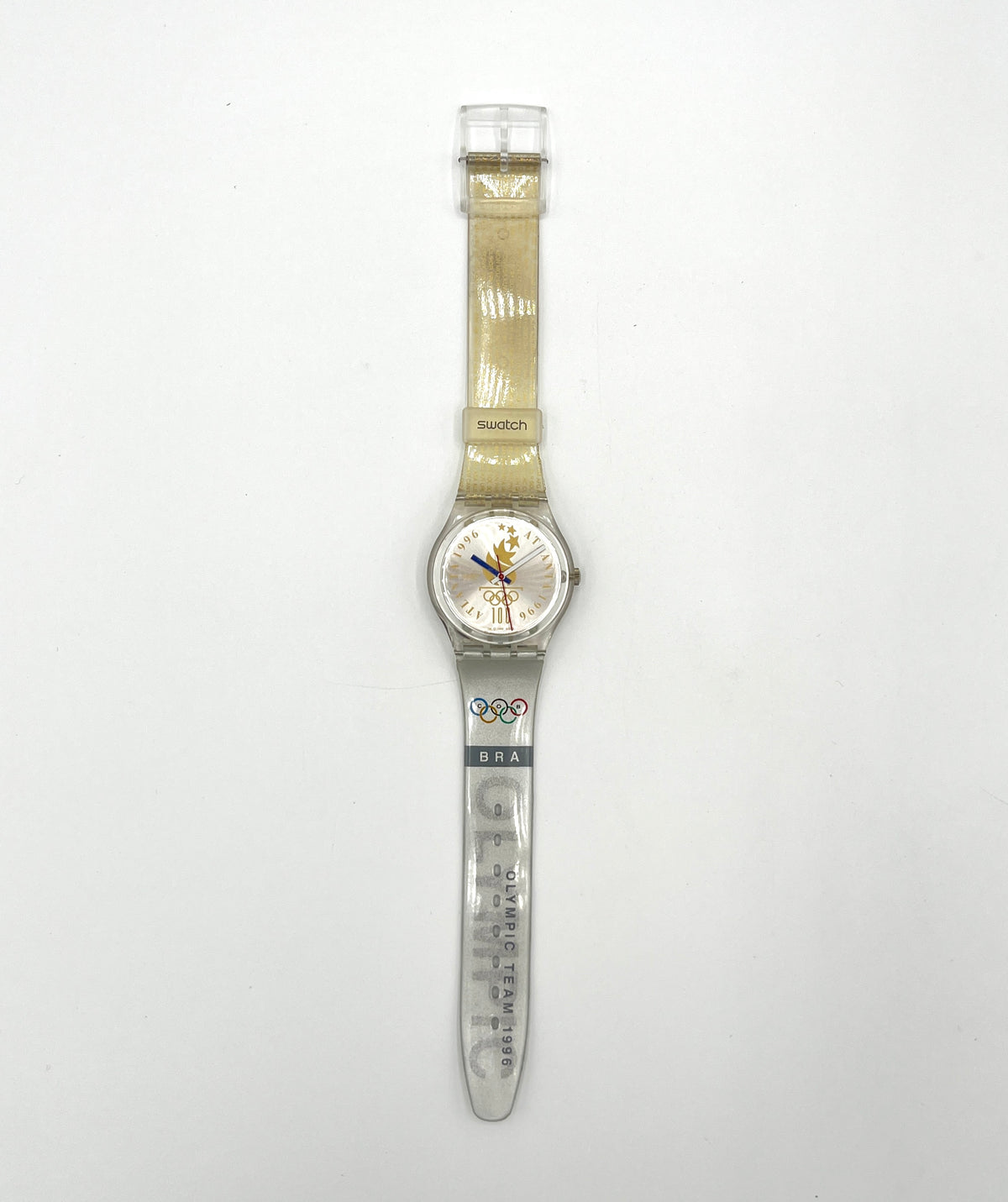 Swatch Gent Édition Spéciale Olympique Équipe du BRÉSIL GZ150R (1996)