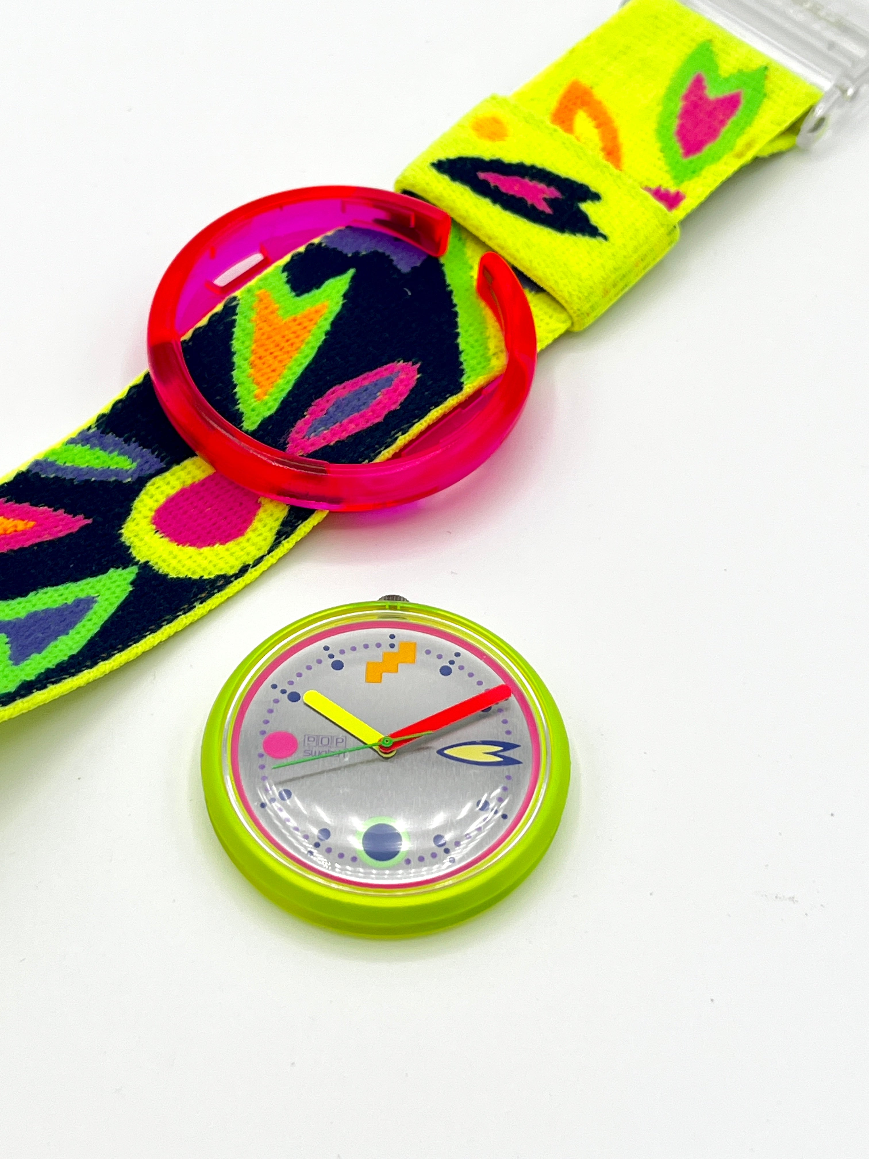 Pop Swatch MICRO GARDEN PWJ103 (1992) - new in box