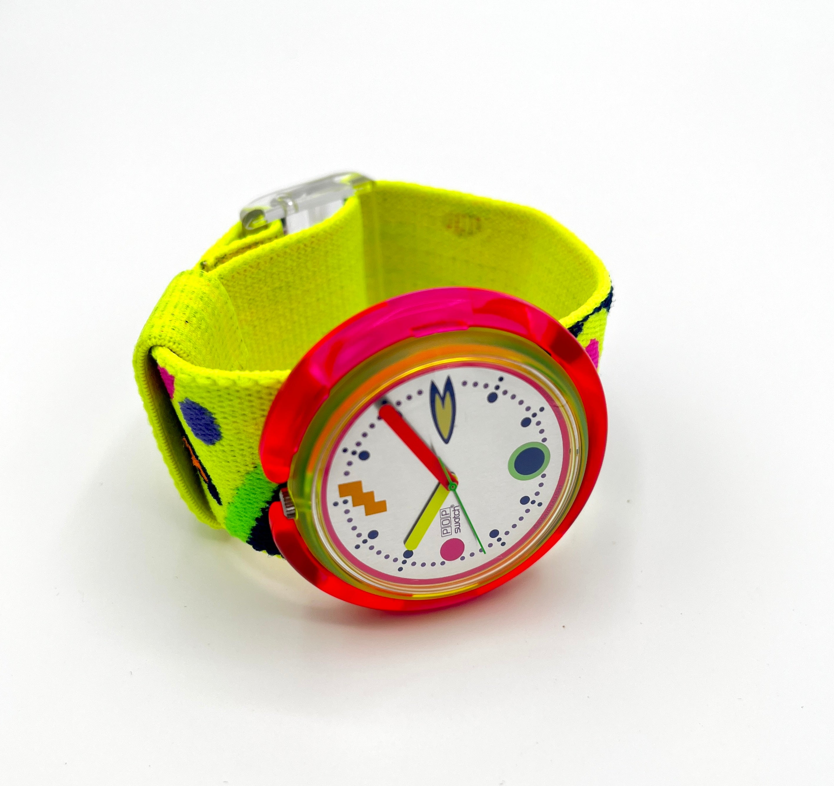 Swatch Watch - PWJ103 - MICRO GARDEN Pop Swatch MICRO GARDEN PWJ103 (1992) - new in box main image 2