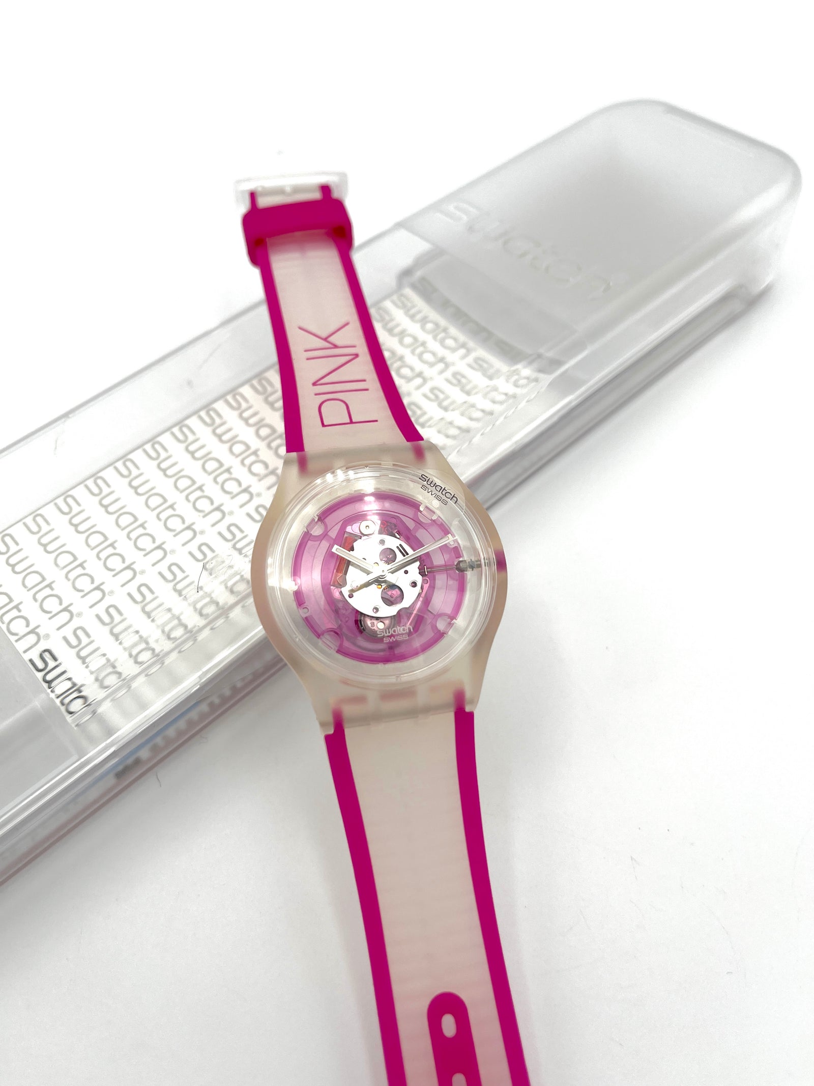 Swatch Jelly in Jelly PINK SEA SUJK103 (2006)