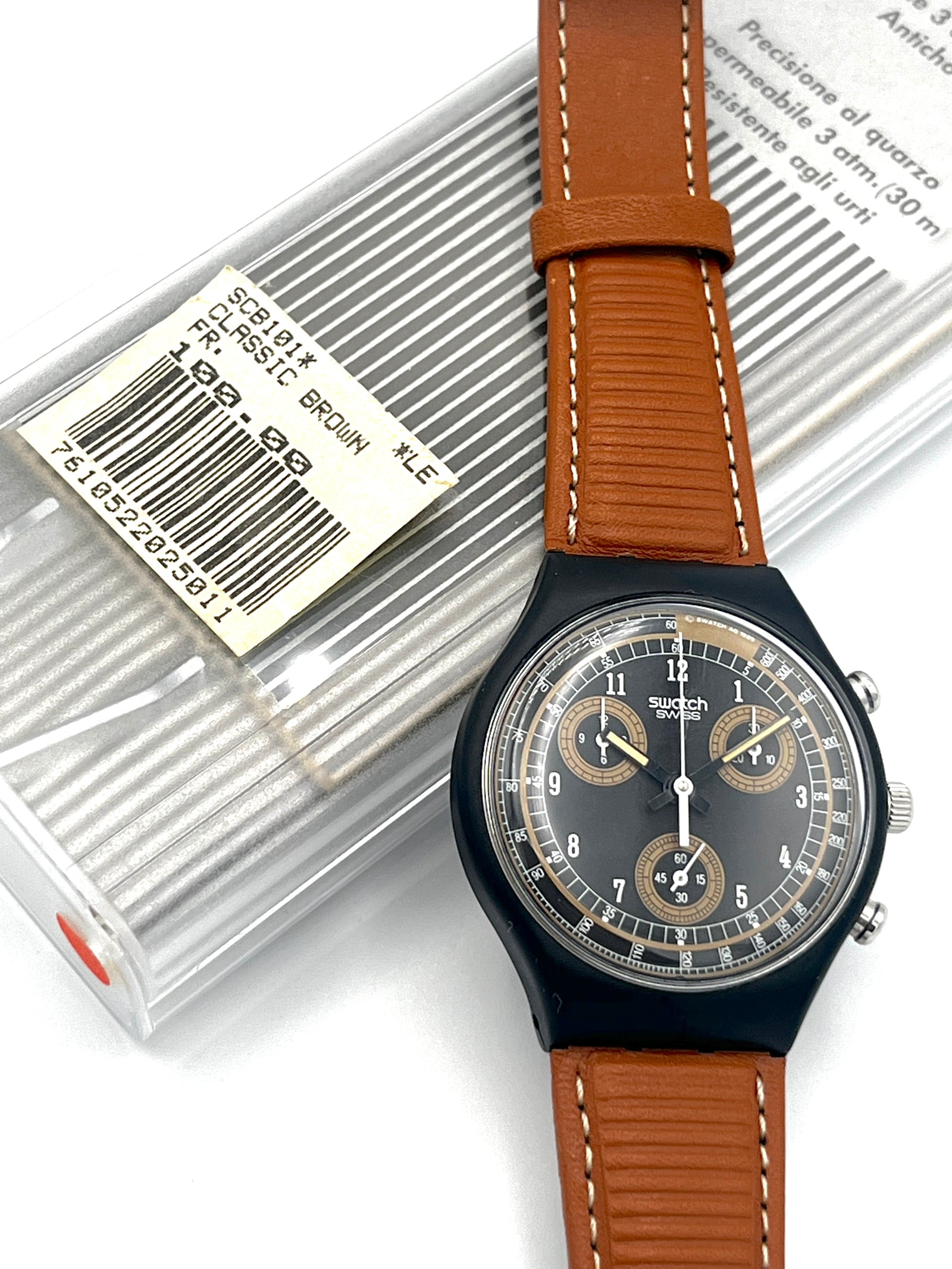 Swatch Chrono CLASSIC BROWN SCB101 (1990)