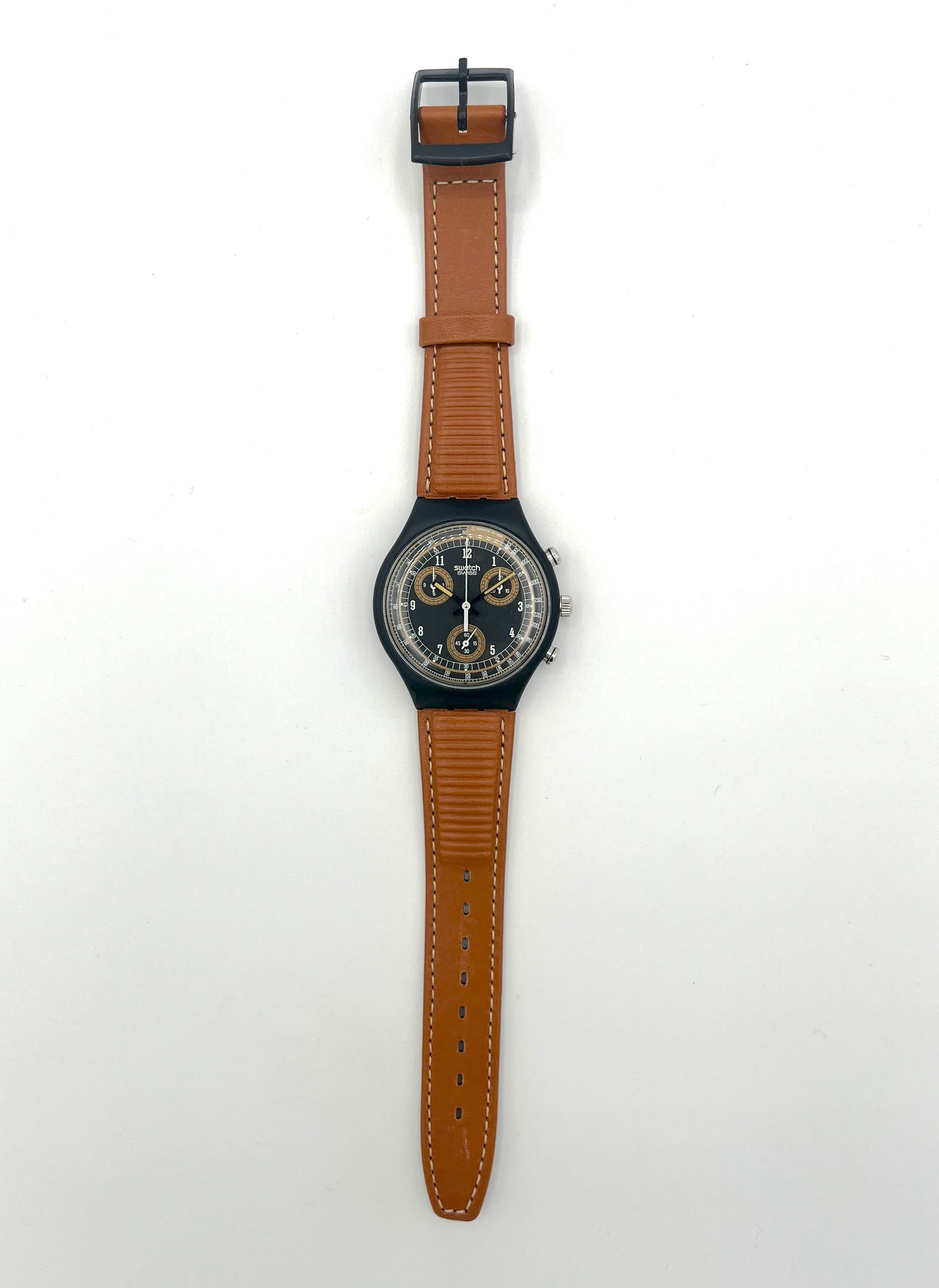 Swatch Chrono CLASSIC BROWN SCB101 (1990)