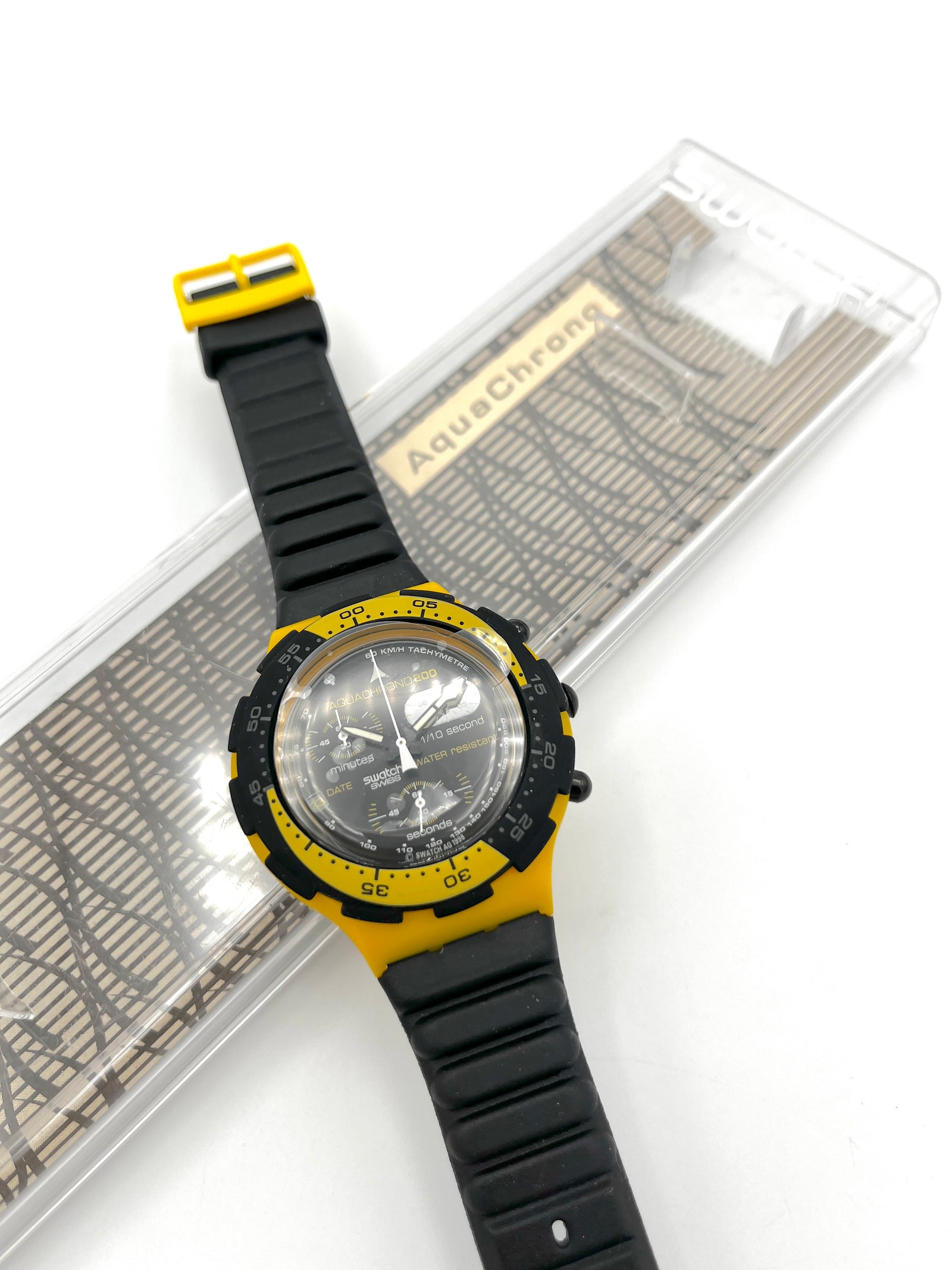 Swatch Aqua Chrono BANANA RASP SBJ400 (1999)