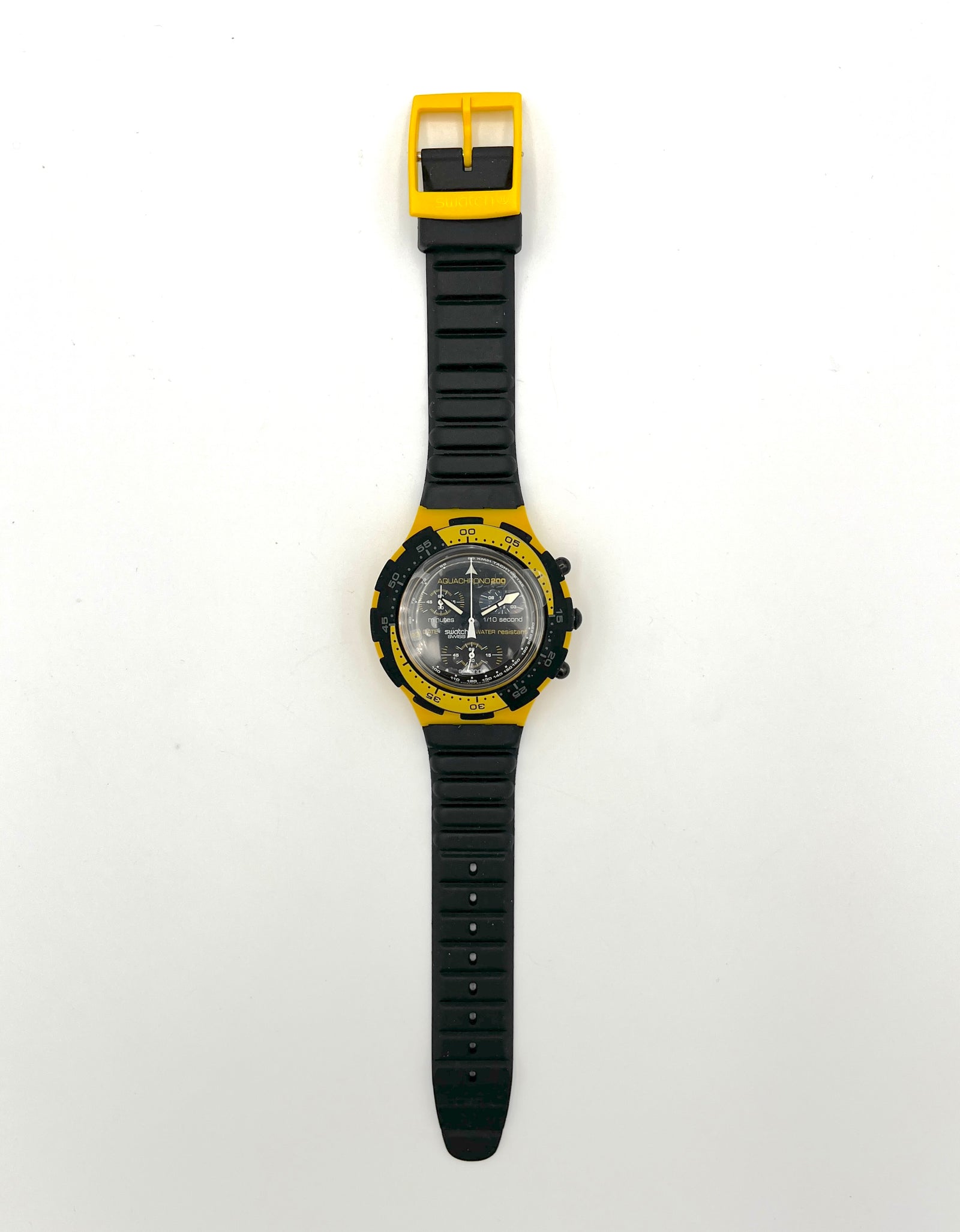 Swatch Aqua Chrono BANANA RASP SBJ400 (1999)