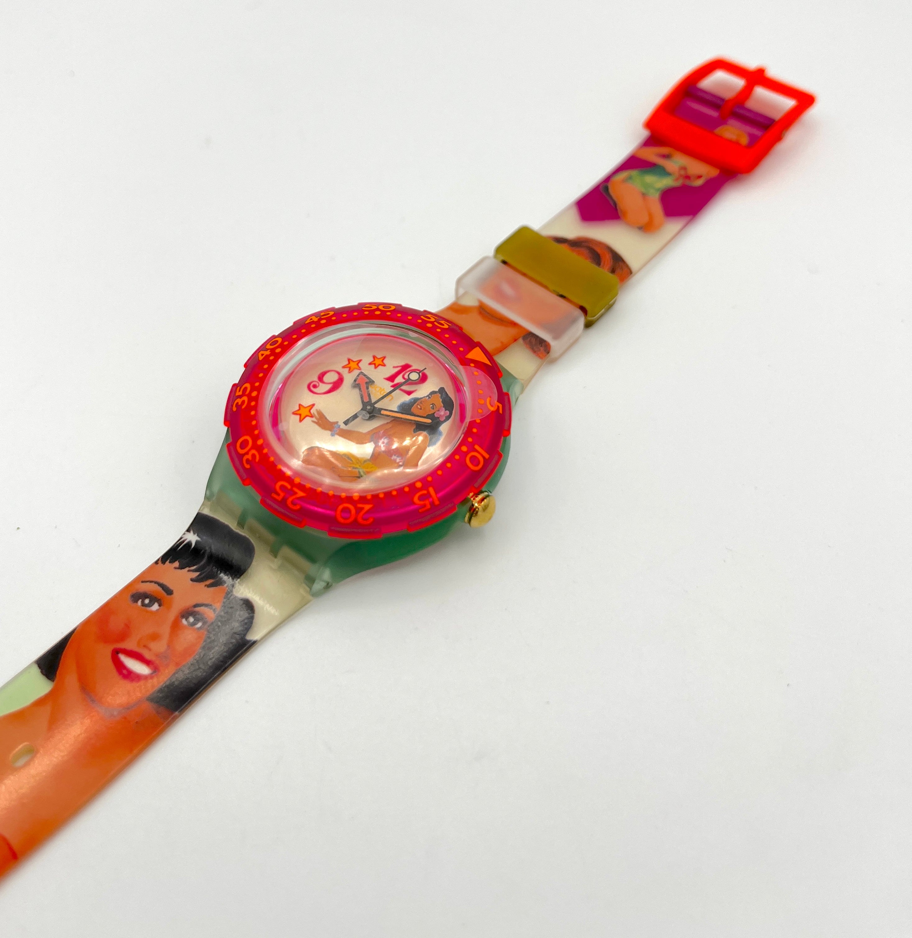 Swatch Scuba 200 BEACH VIRGIN SDG104 (1994) - new in box